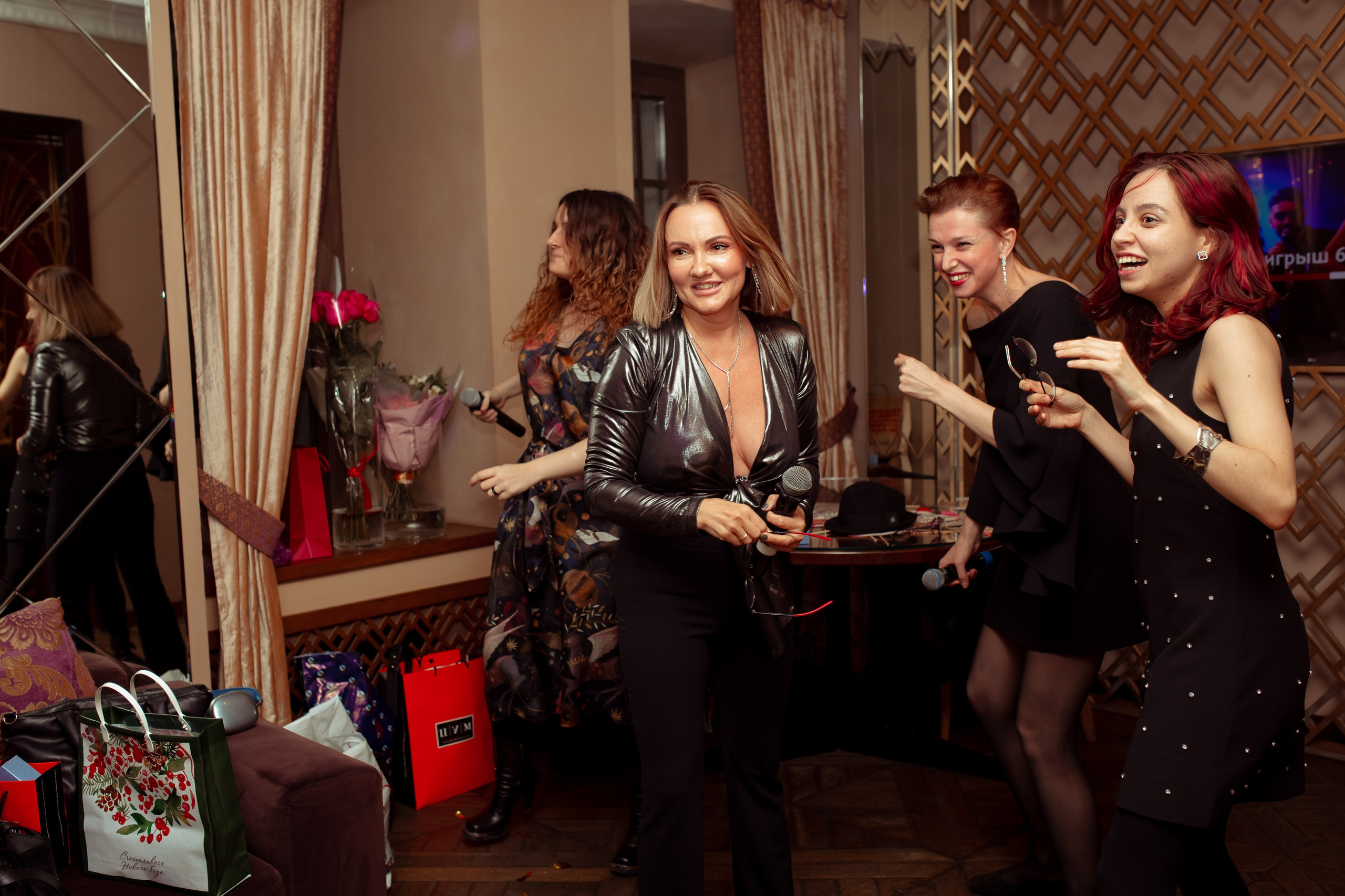 Юбилей в караоке. Семейный и детский фотограф в Москве Дорогова Екатерина