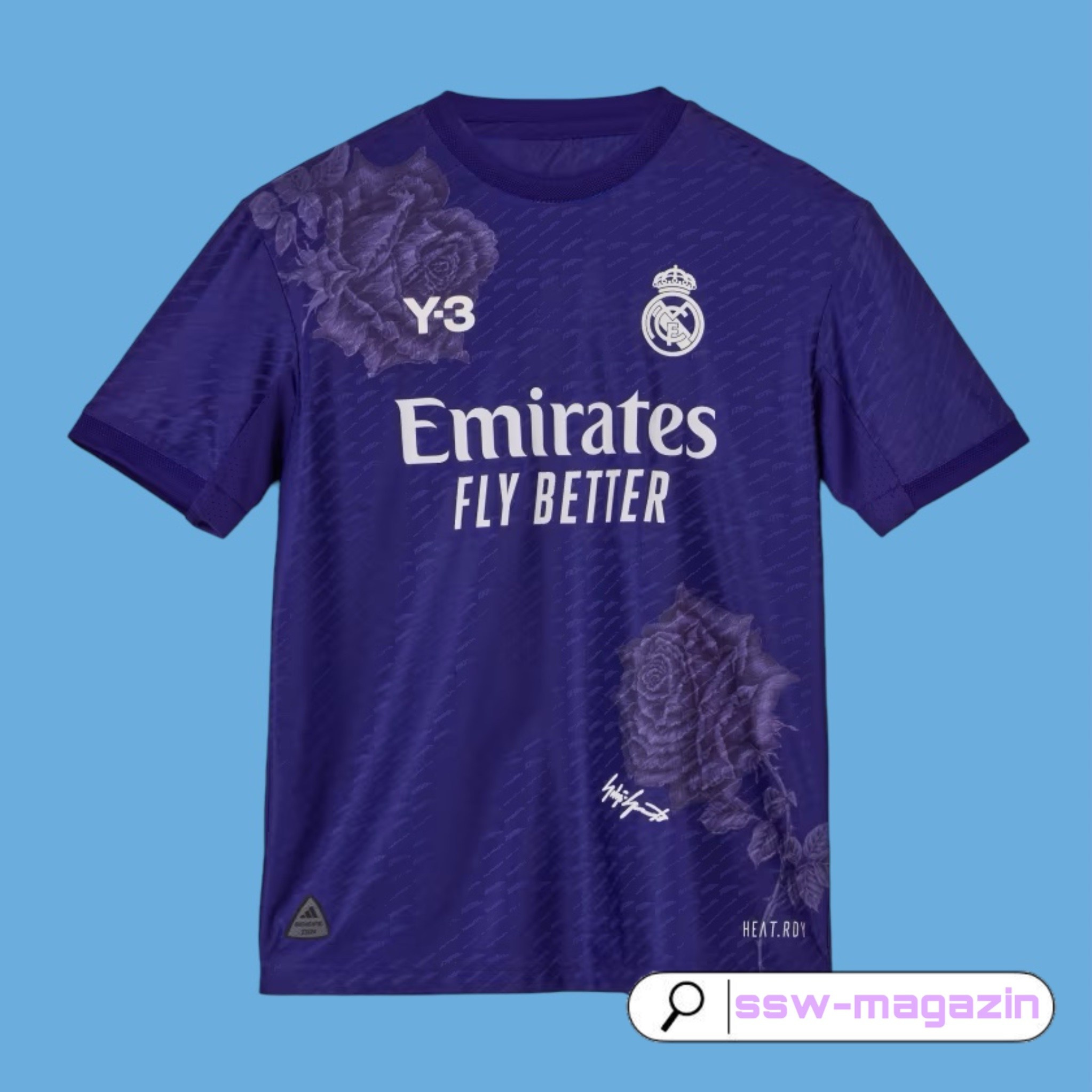 Купить футболку Реал Мадрид Y3 2024-2025. Футбольный магазин — ssw_magazin