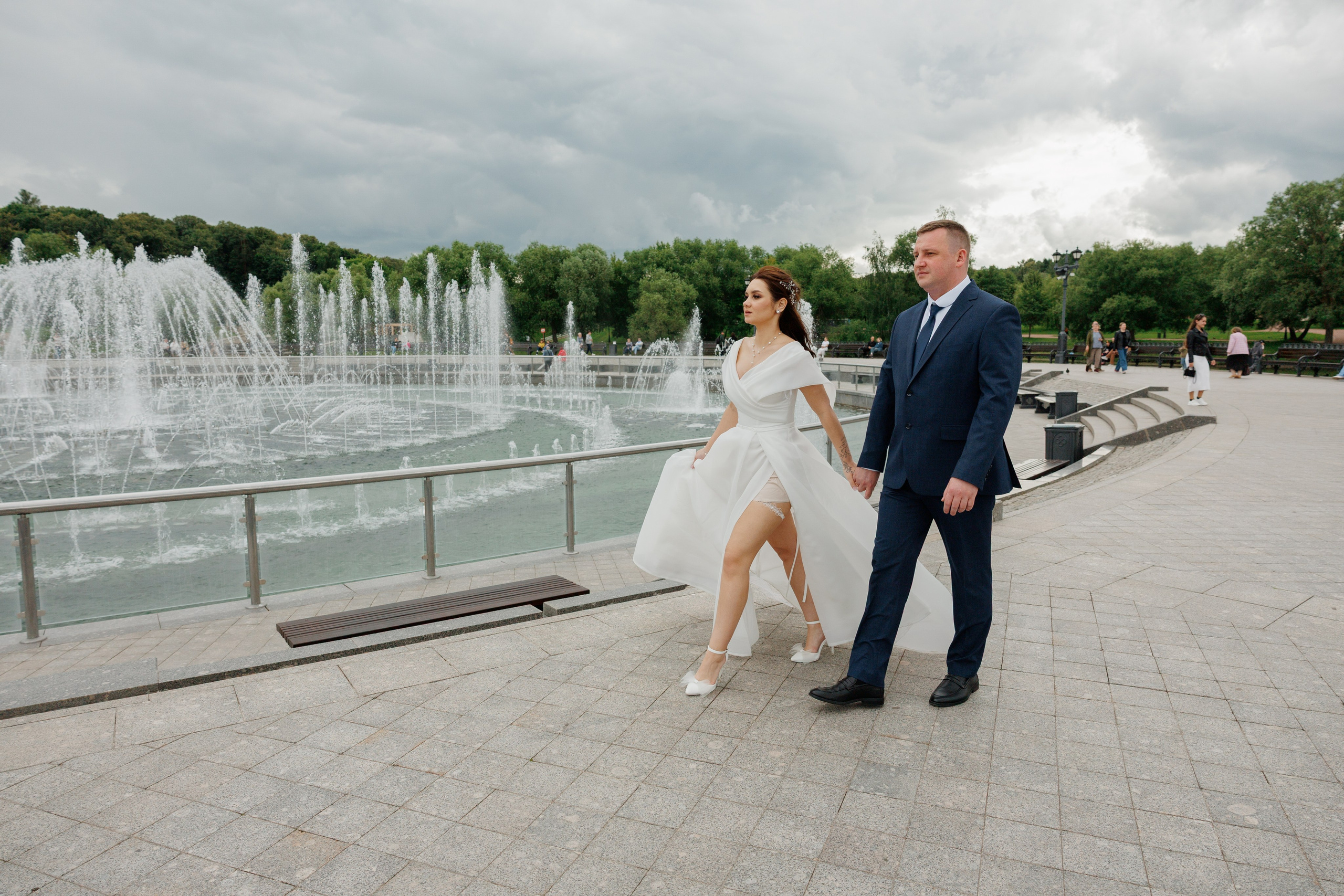 Свадебная фотосессия в Царицыно. Свадебная съёмка в Москве