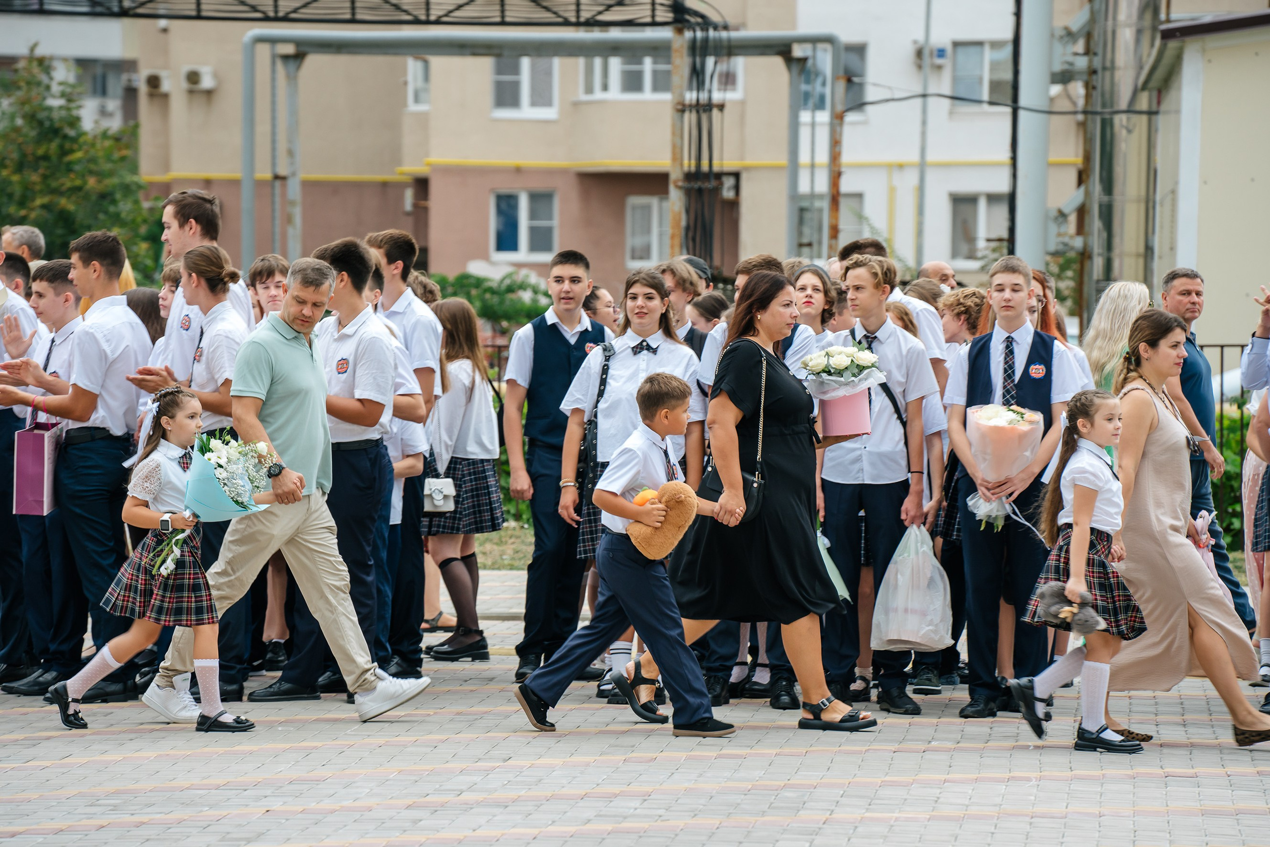 1 сентября. Выпускные альбомы, школьные фотосессии в городе Новороссийске