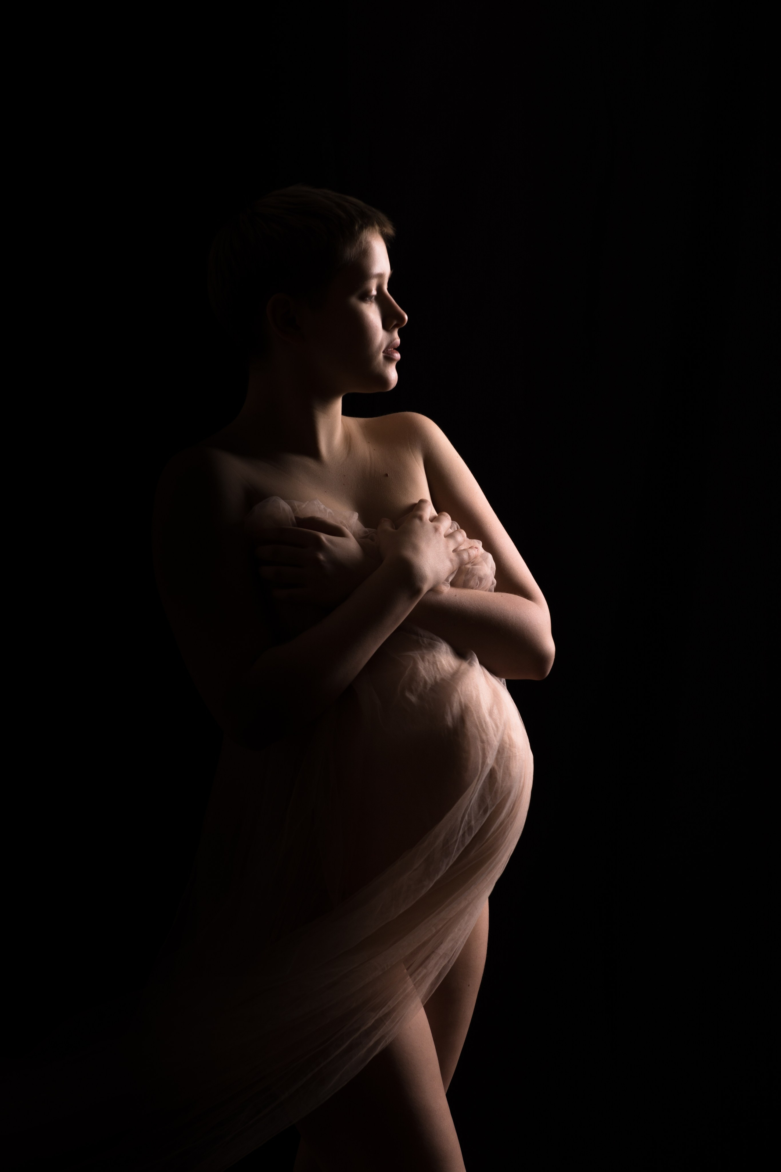 В стиле НЮ. Фотосессия беременности — Крылова Натали — Москва