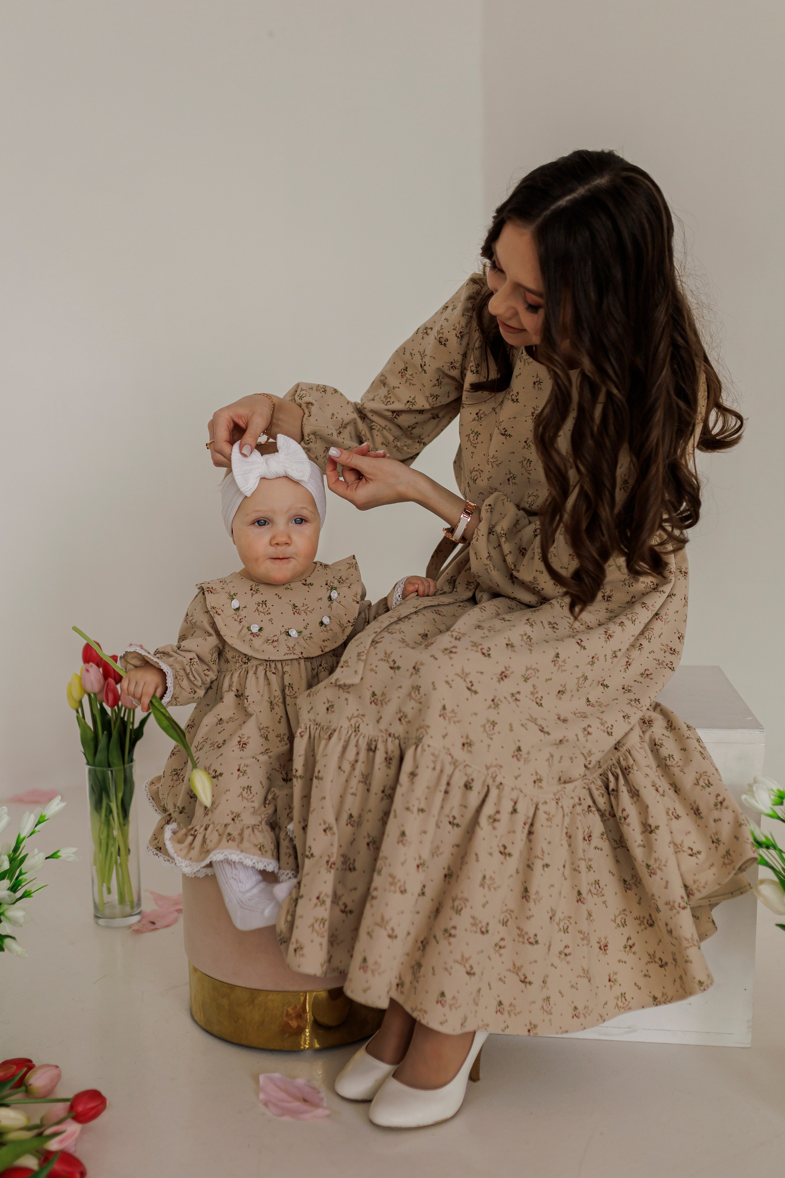 Сьемка годика для Анечки. Семейный и детский фотограф в Рязани Васюгова Мария