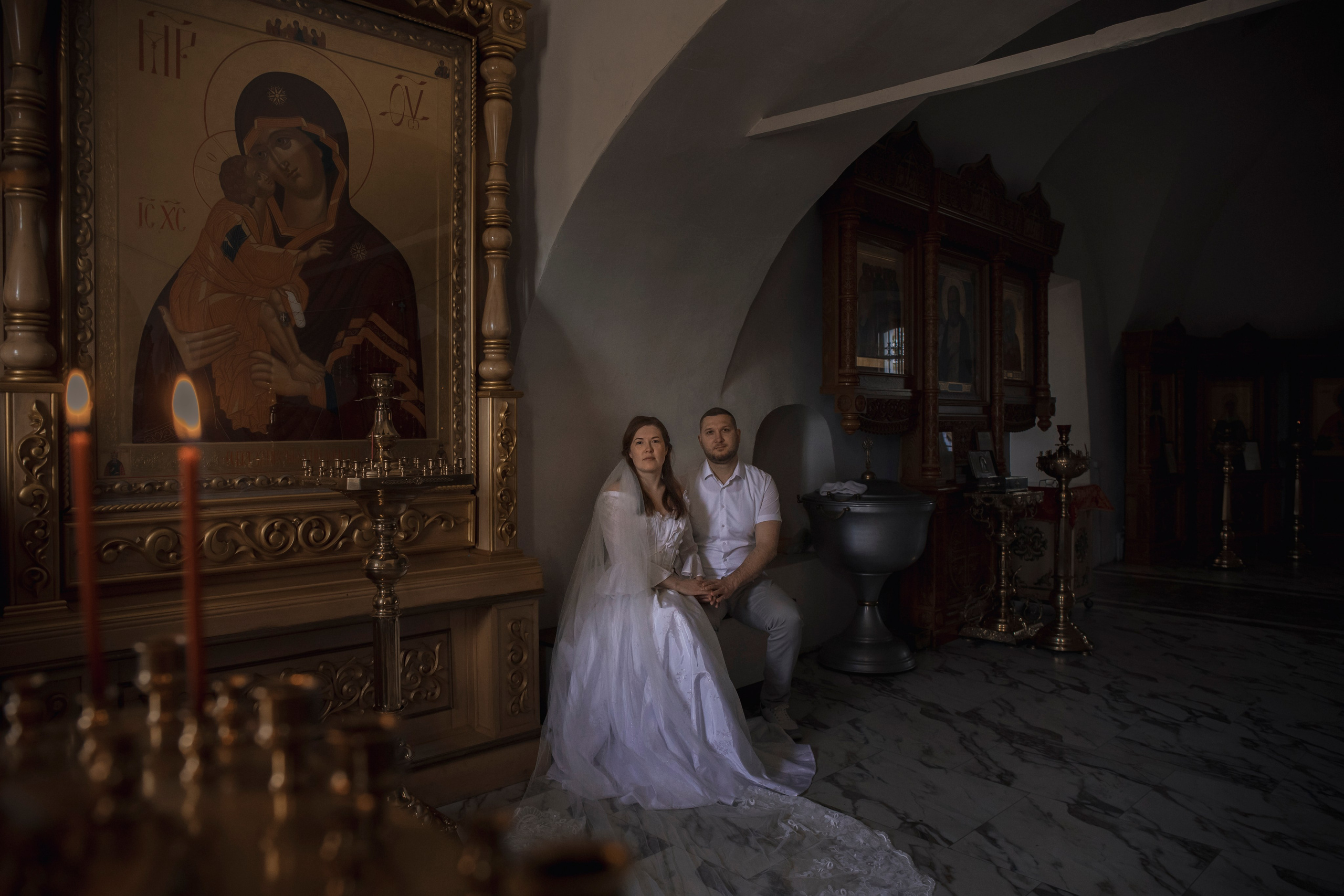 Венчание Александра и Марии. Арт- фотограф Москва