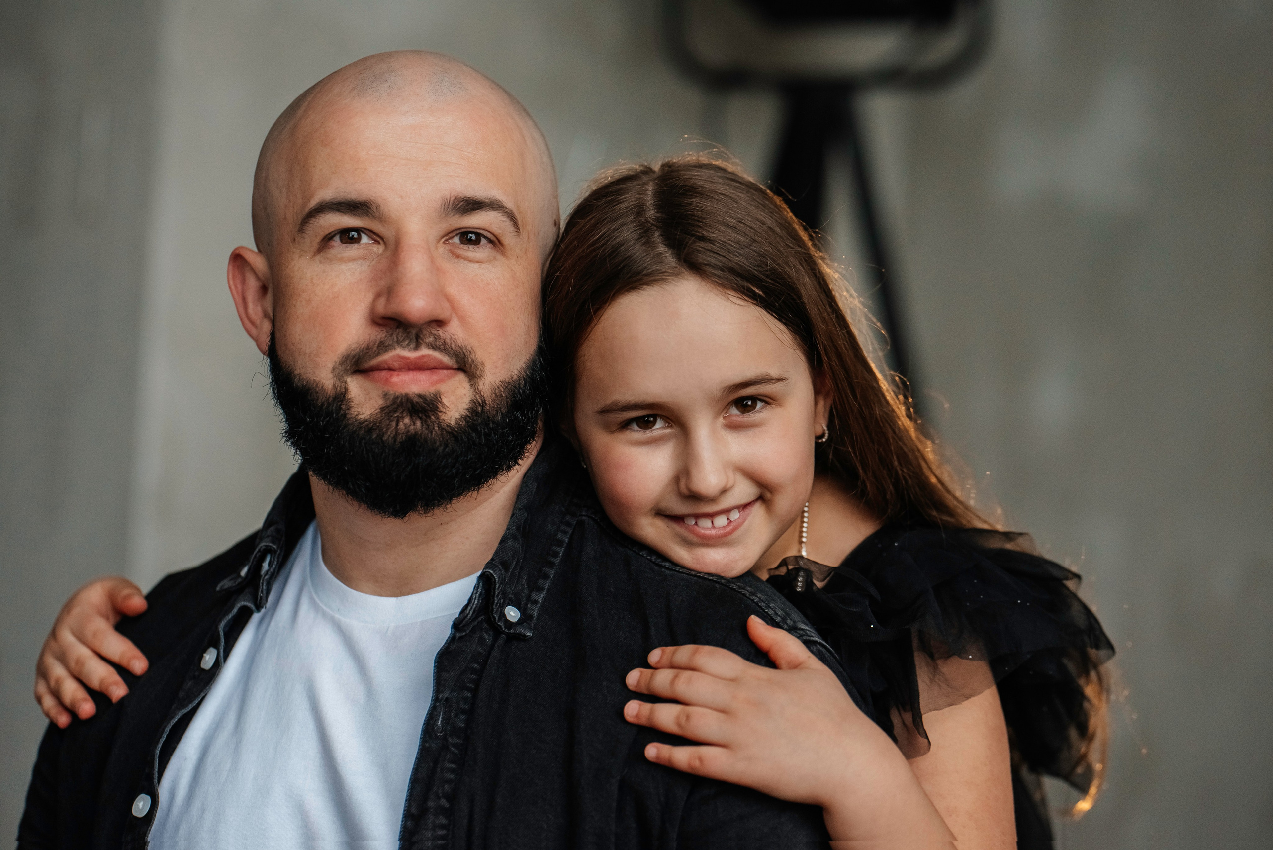 Яся и папа. Семейный и детский фотограф в Туле