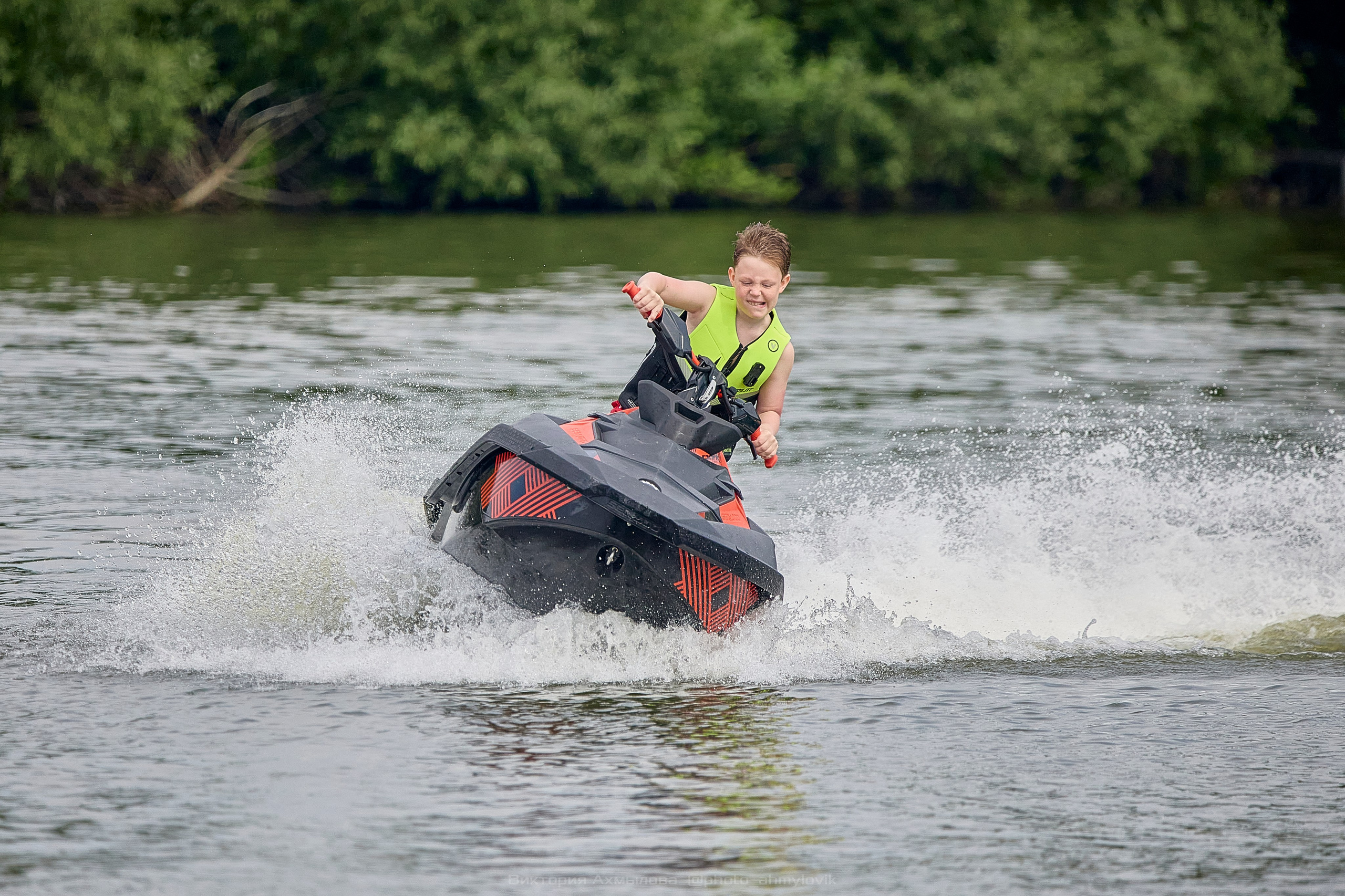 Аквабайки на Северке. Виктория Ахмылова. Фотограф в Москве