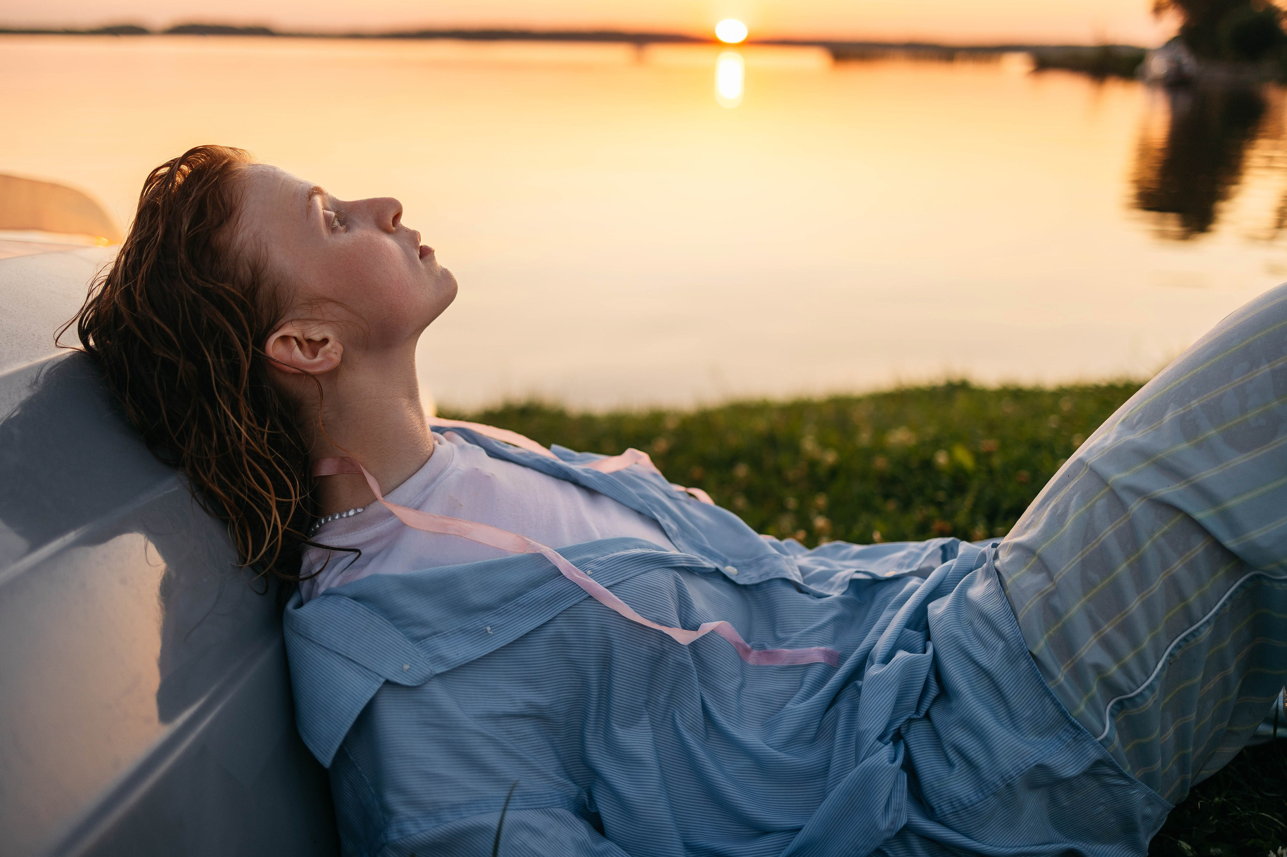 Лиза в Завидово. Закат. Фотограф в Твери Лагодная Яна