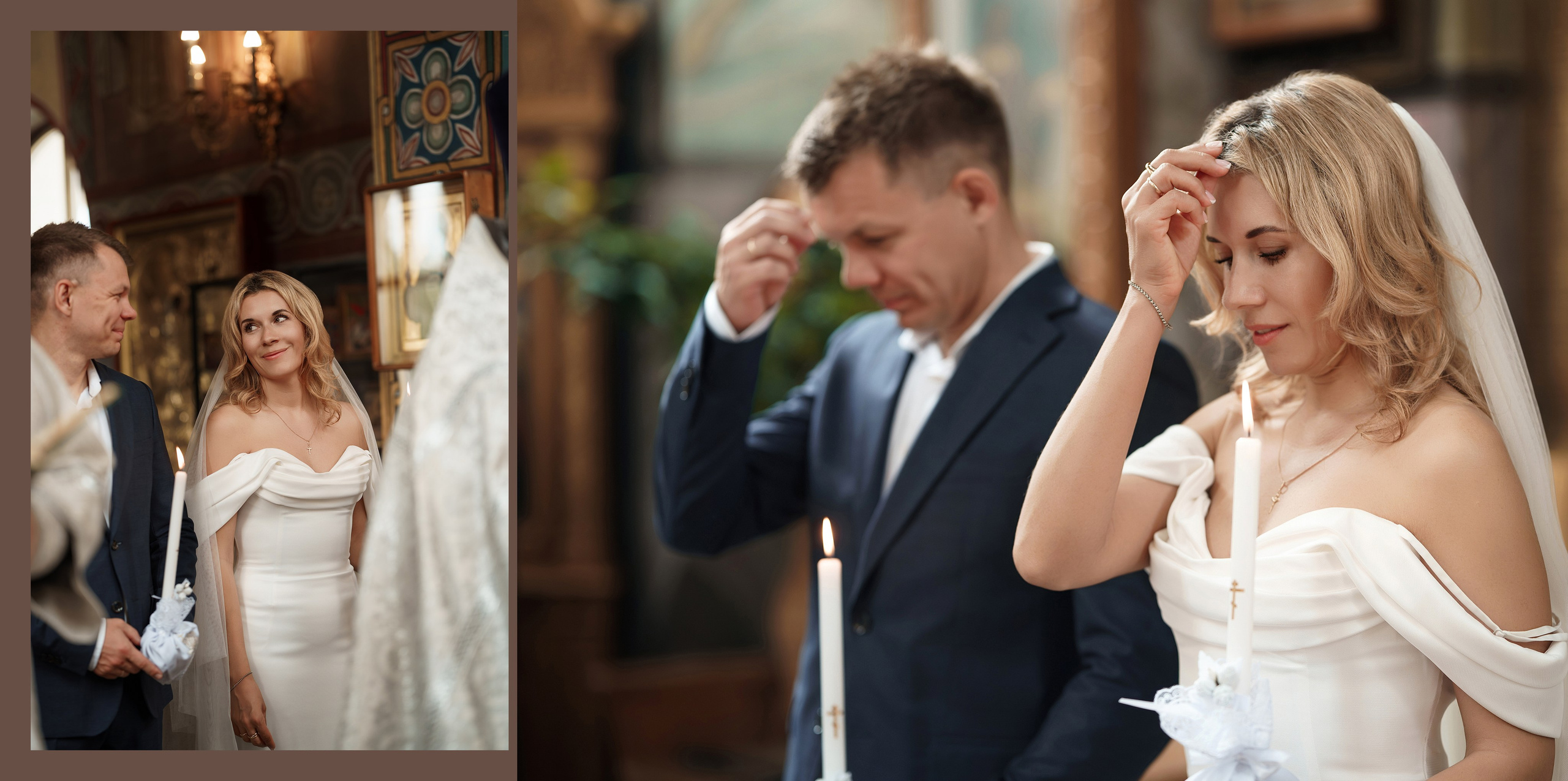 Храм Святого Великомученика Георгия Победоносца на Поклонной Горе, венчание 