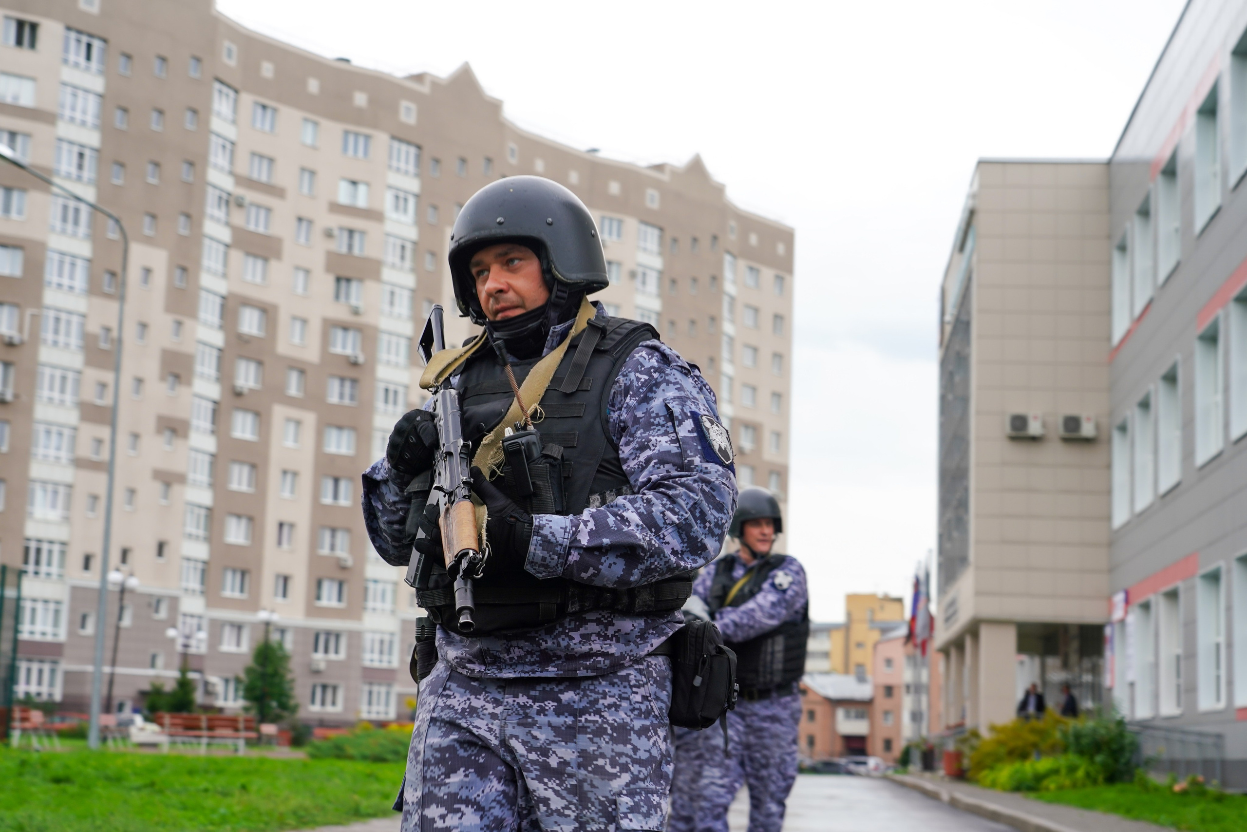Всероссийские учения по антитеррористической угрозе. Фотограф Кемерово