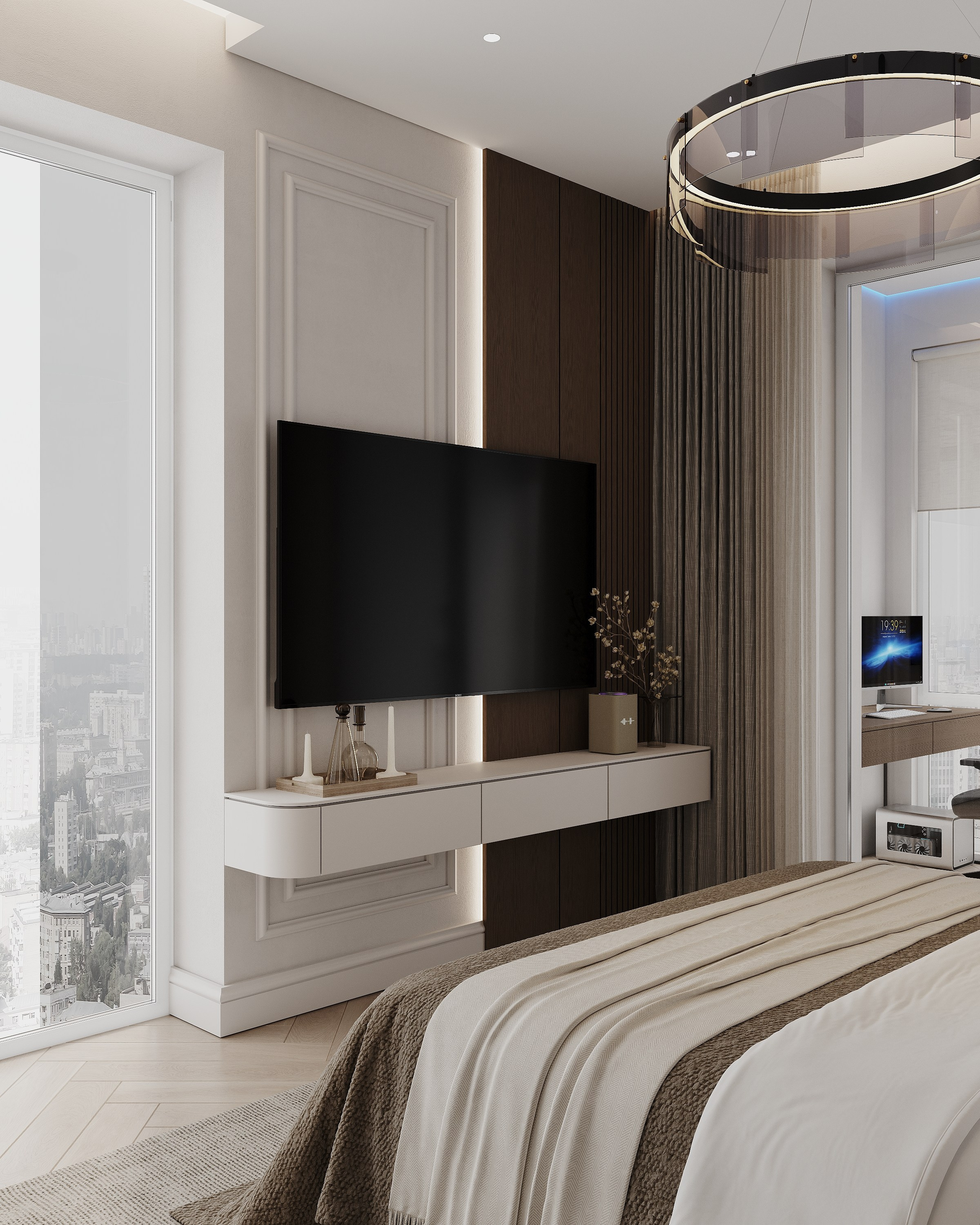 ЖК Наука 73 кв.м, г. Санкт-Петербург. 3d визуализатор Анастасия Науменко