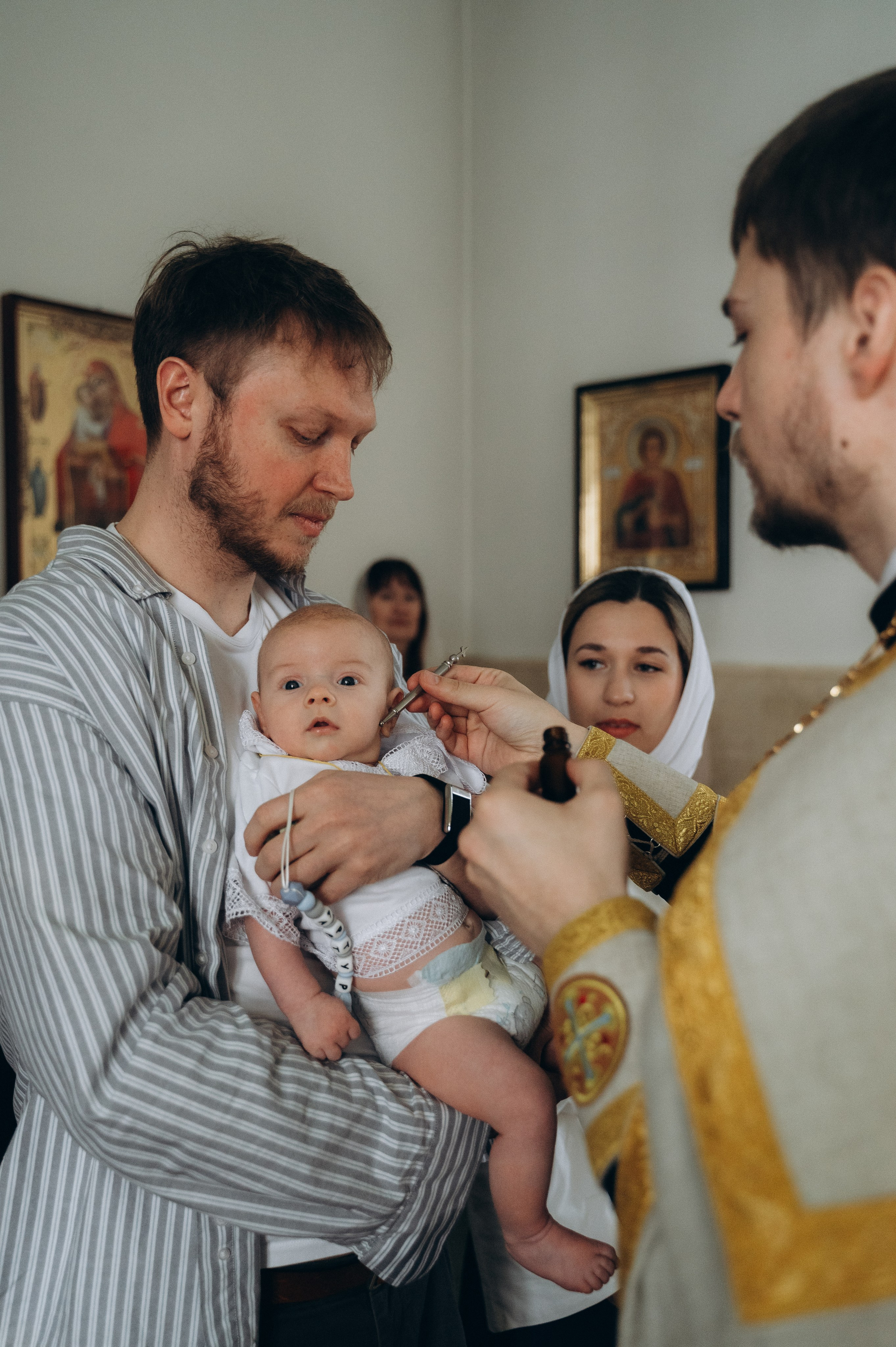 Крещение Артура (Храм Марии Магдалины). Семейный фотограф в Минске Дарья Дреко