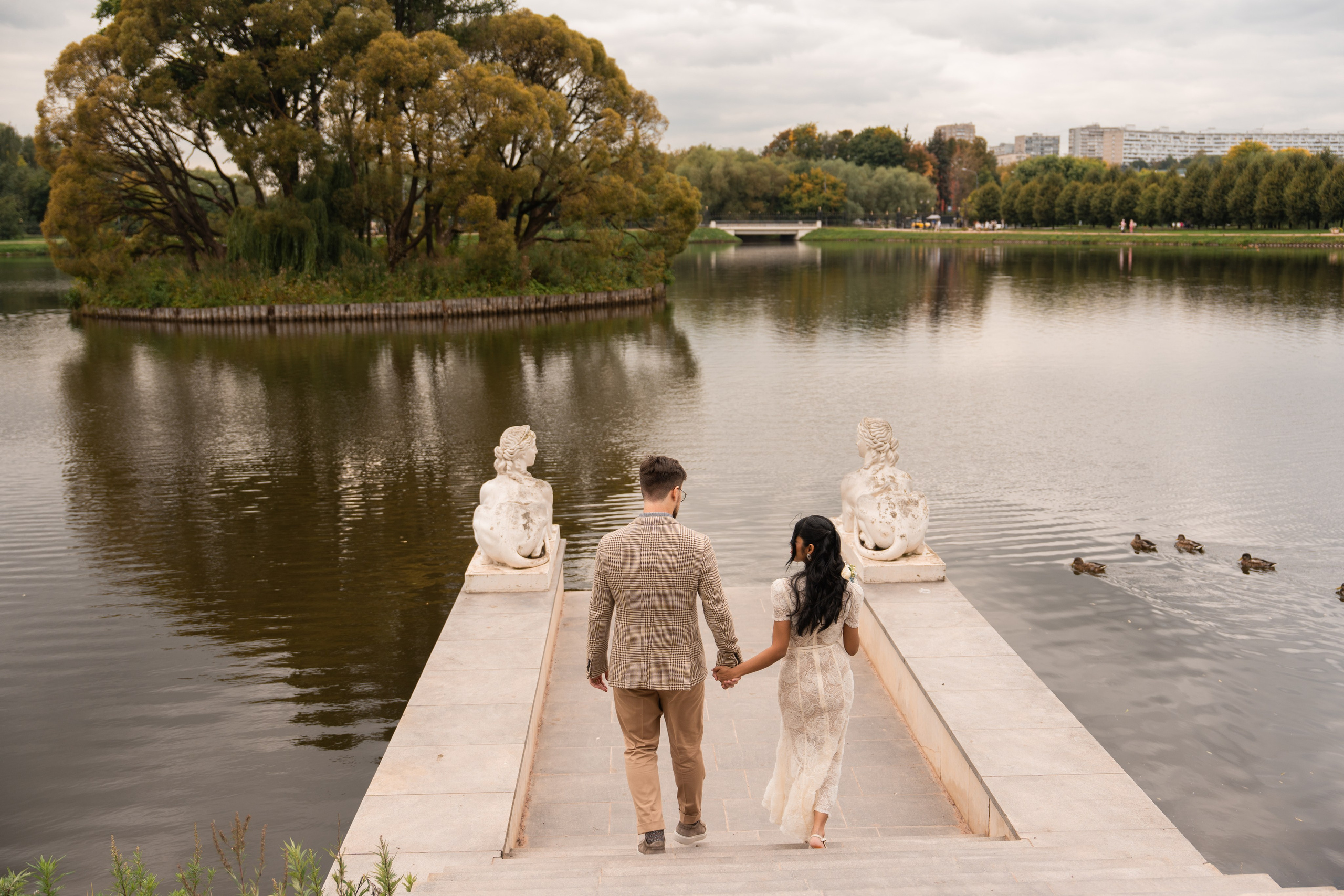 Максим и Харша, Царицыно. Свадебный фотограф в Москве Анна Полушина