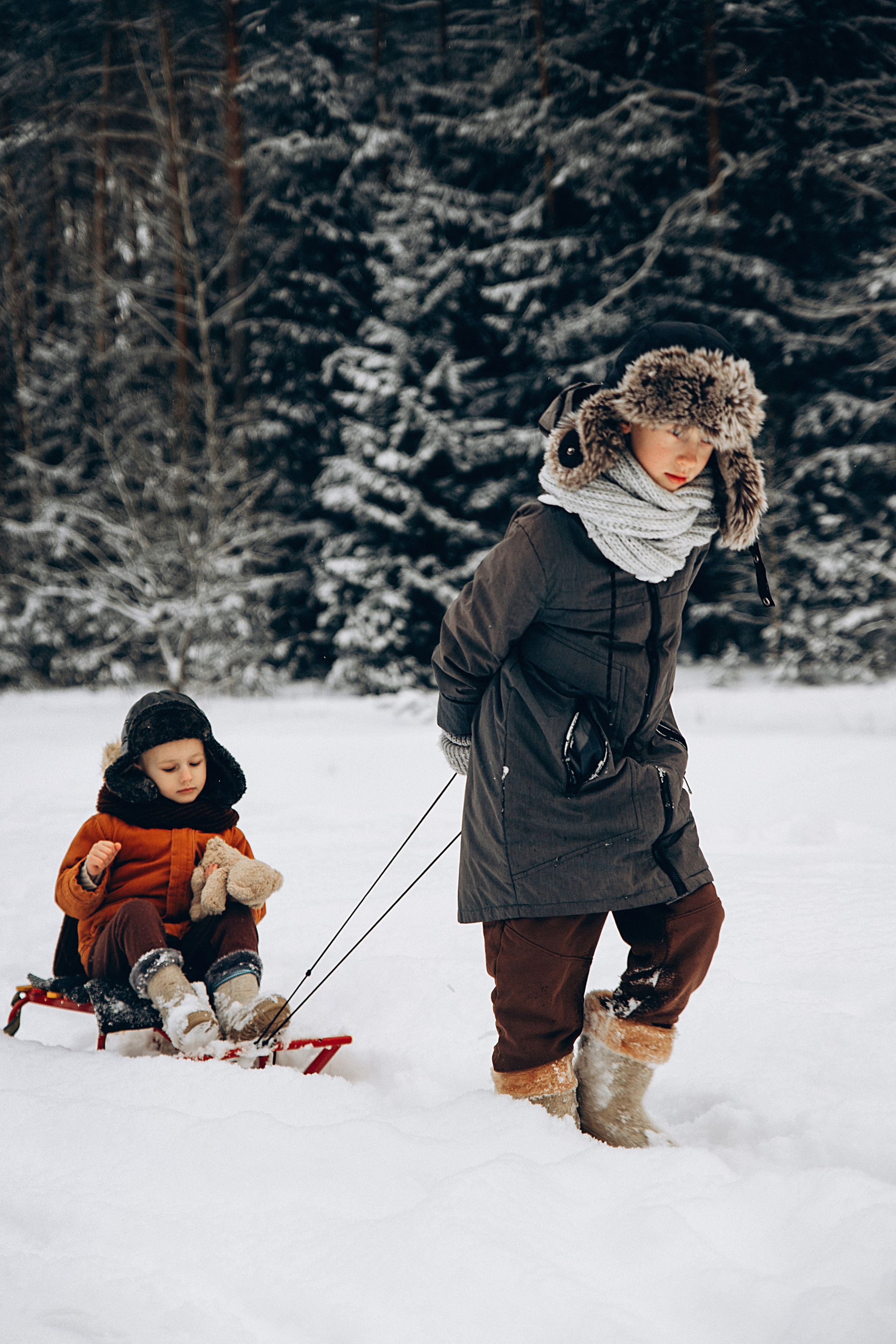 Зимние радости. Репортажный и детский фотограф в Минске