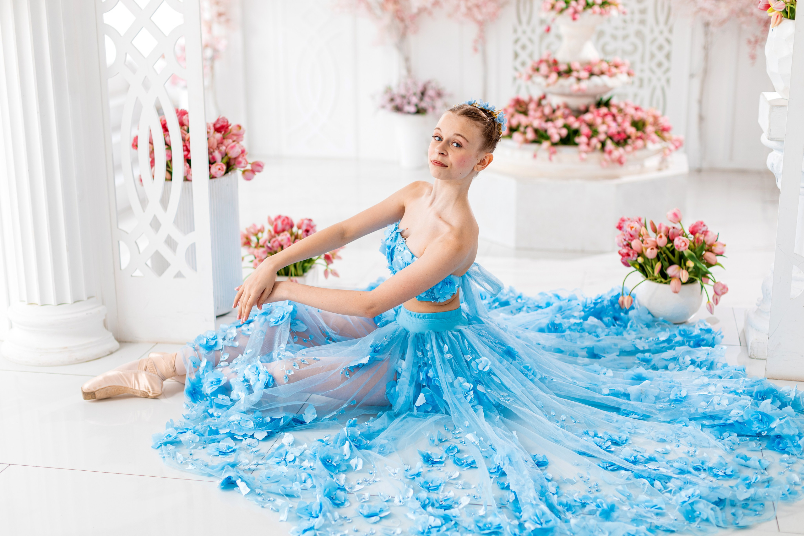 Юбка «Голубой цветок» напрокат бесплатно. Балетный фотограф Алина Ханько — Душа Балета