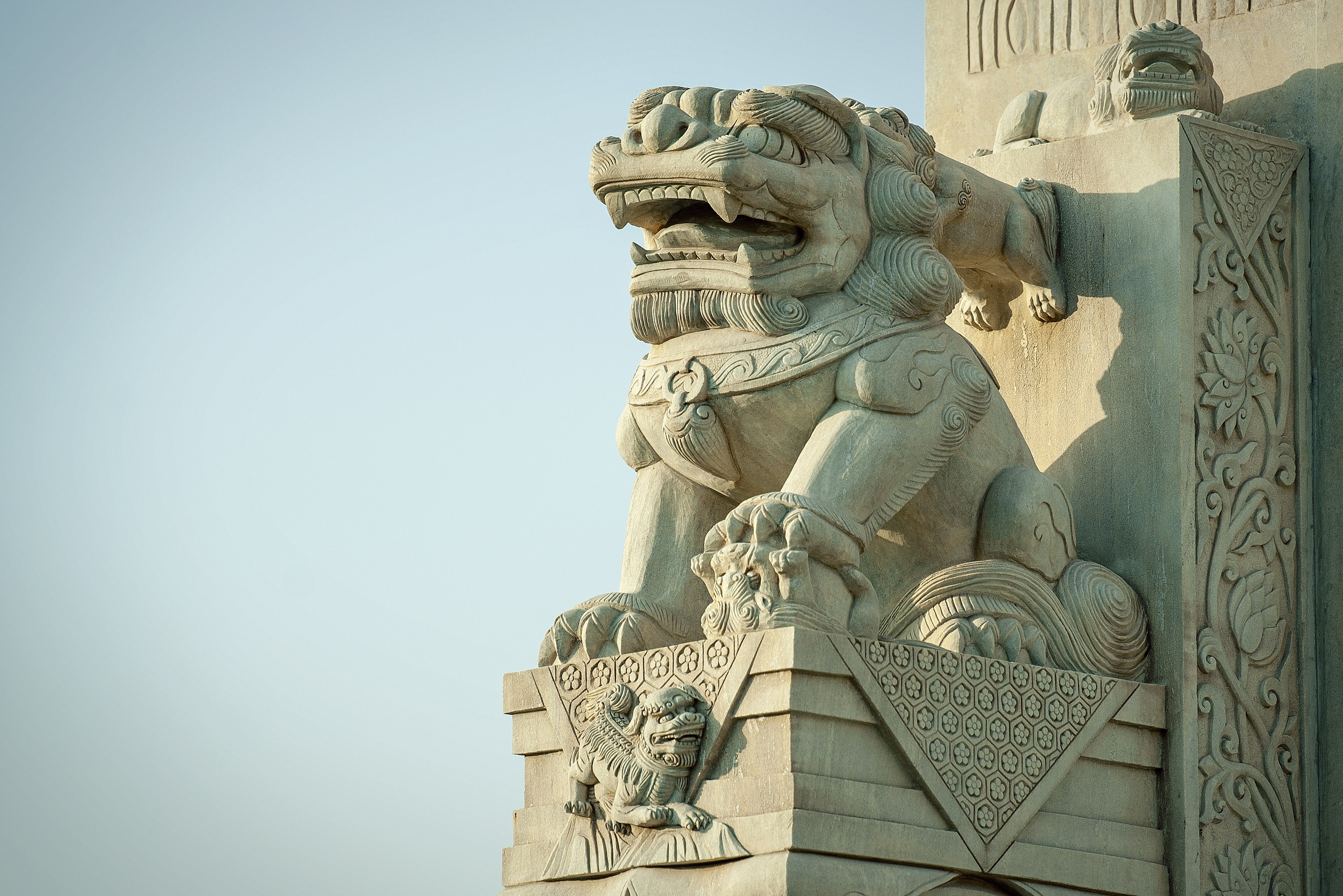 Циндао. Старый город. Был восстановление по сохранившимся документам.