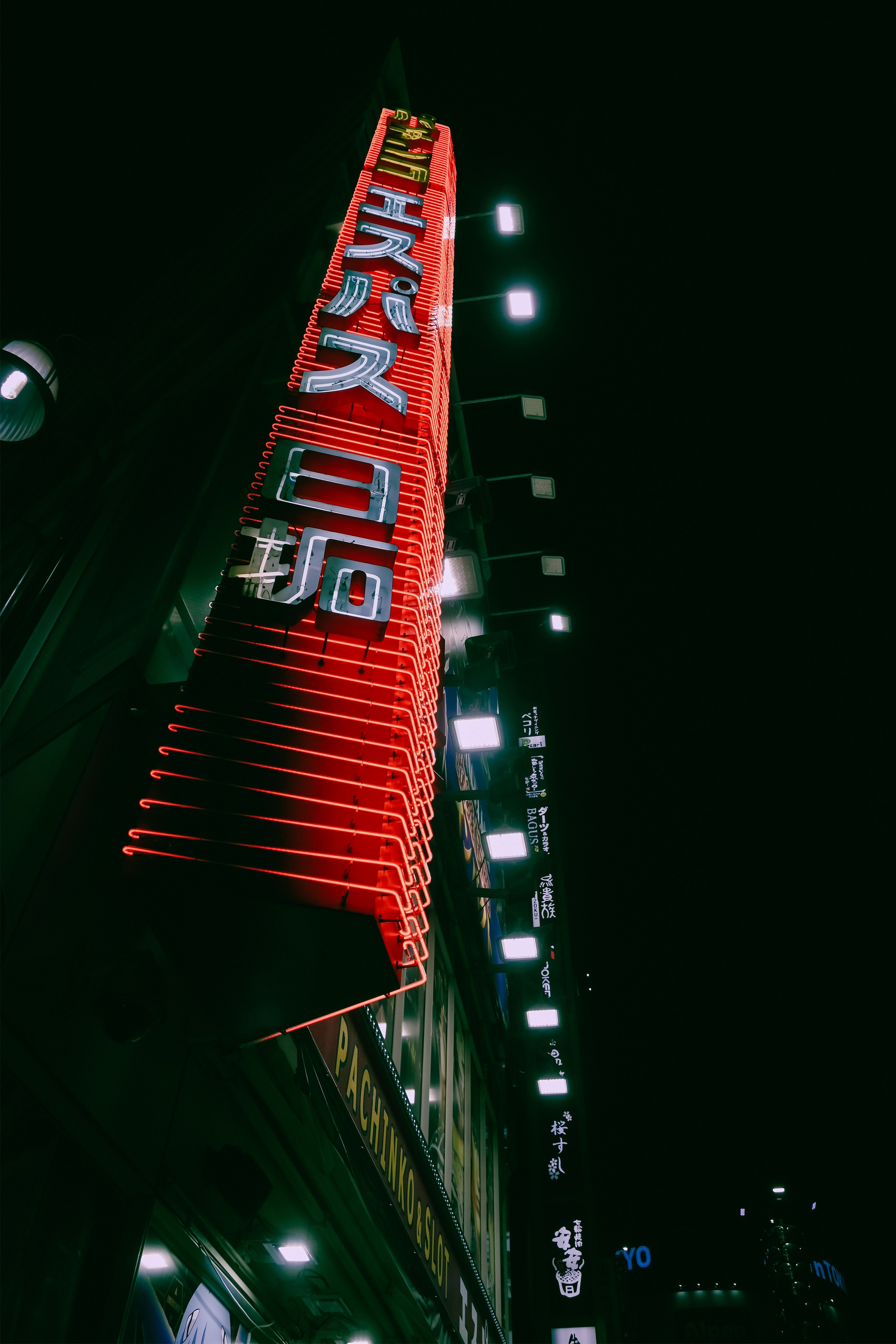 Tokyo night street. Iraogo