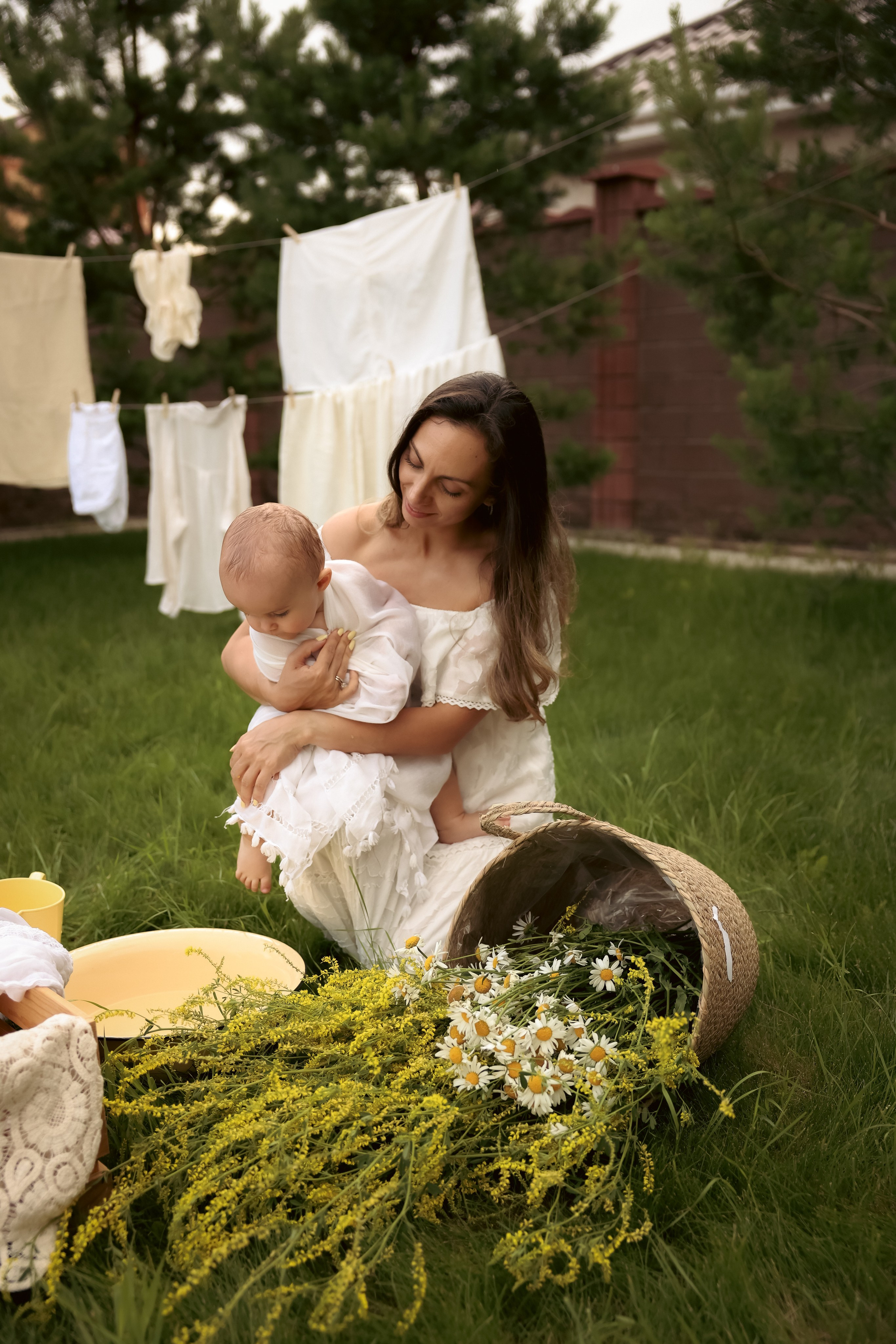 Большая стирка. Ваш семейный newborn и lifestyle фотограф в СПБ Наталья Журавлева