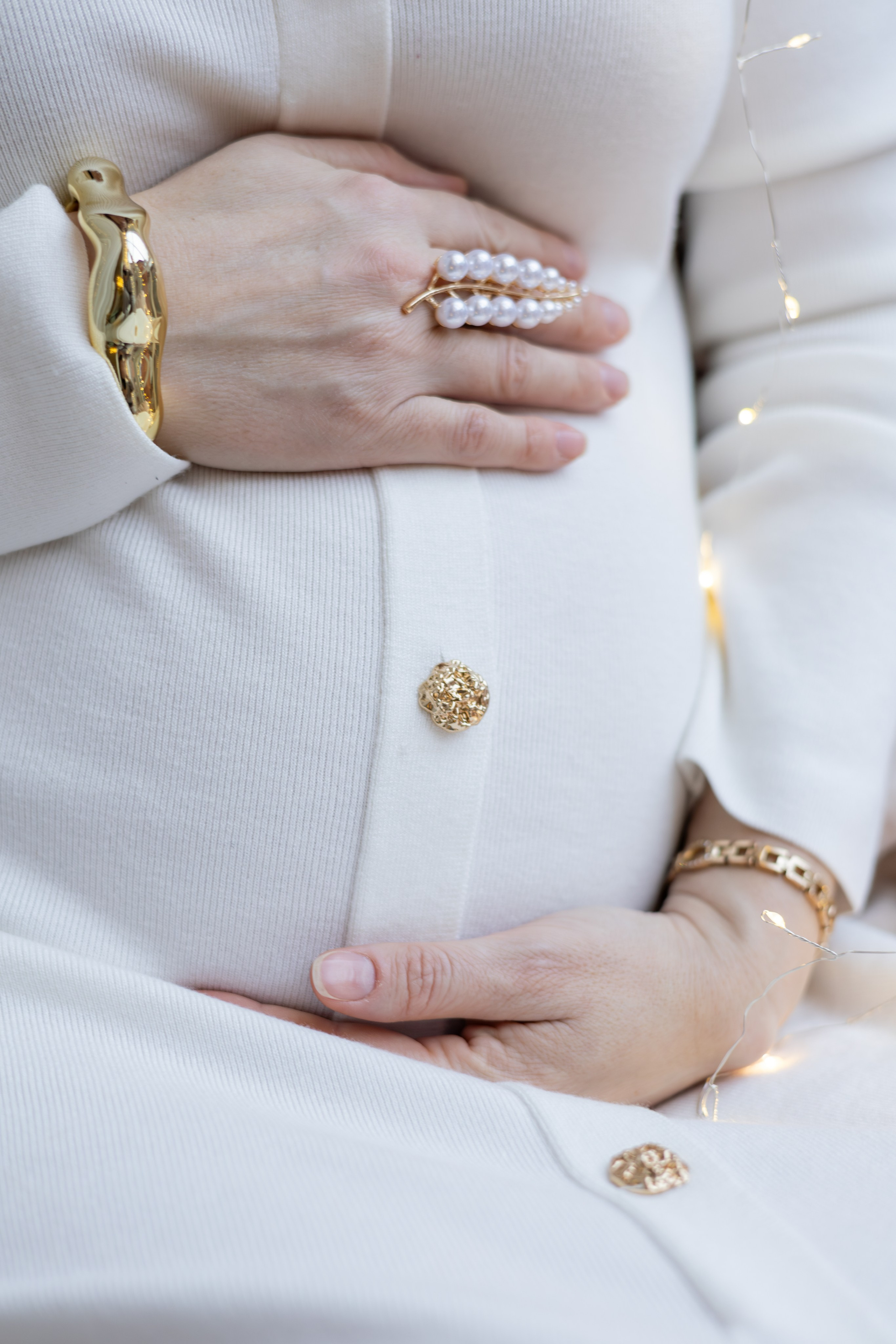 Беременность — Анна в новогодней студии. Свадебный и семейный фотограф в Санкт-Петербурге Макеева Наталья