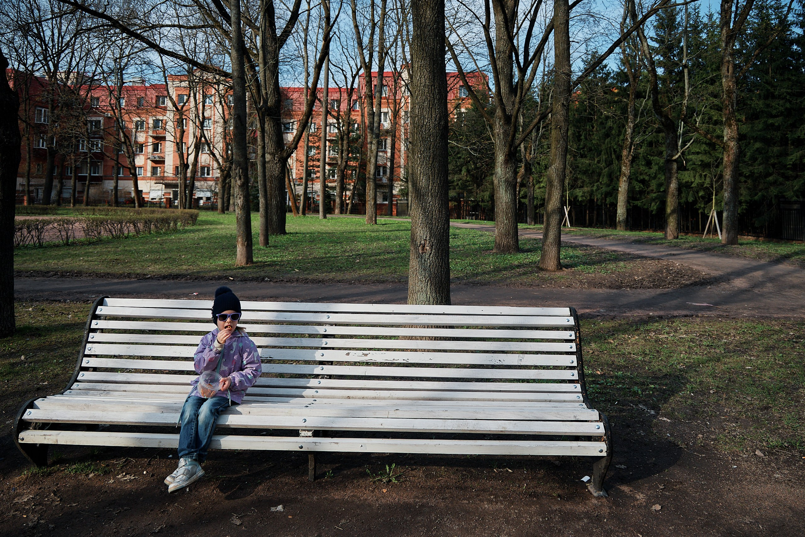 Прогулка по Царскому селу (Октябрьский бульвар). Фотограф Валерий Сабрам
