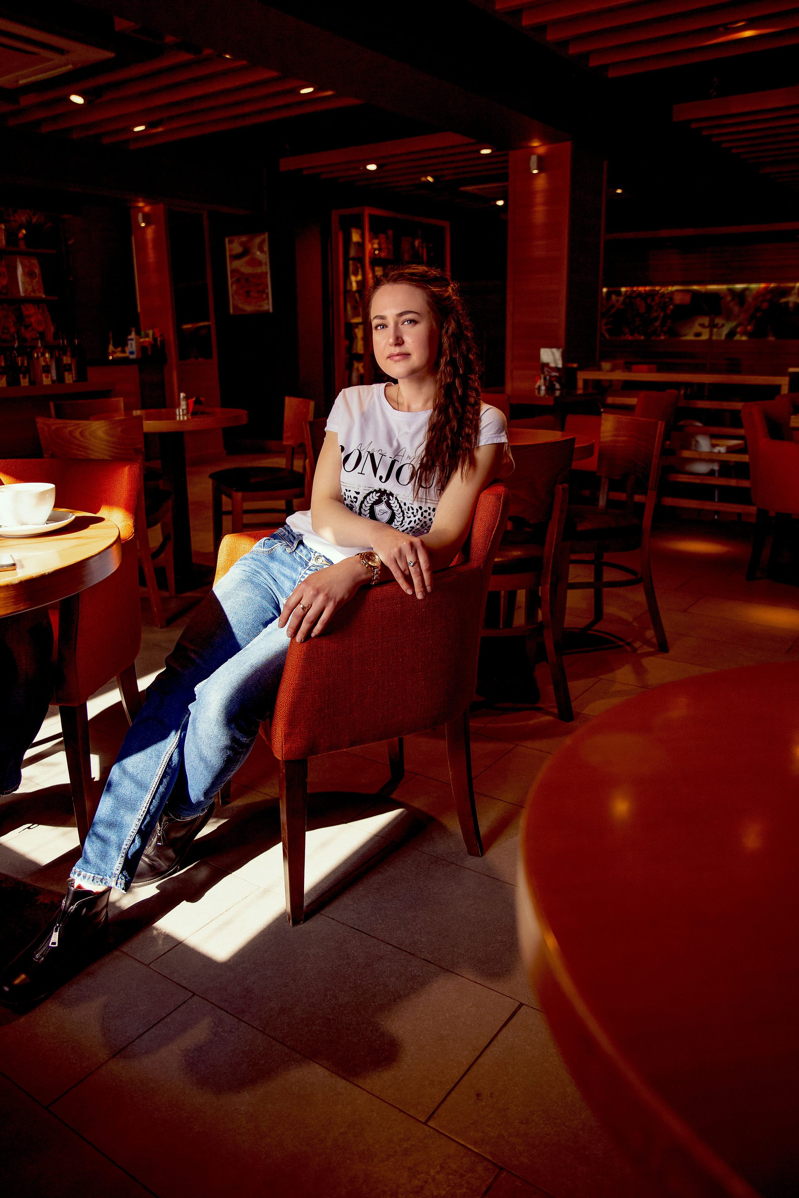 В кофейне. Рыжий Фотограф Иркутск