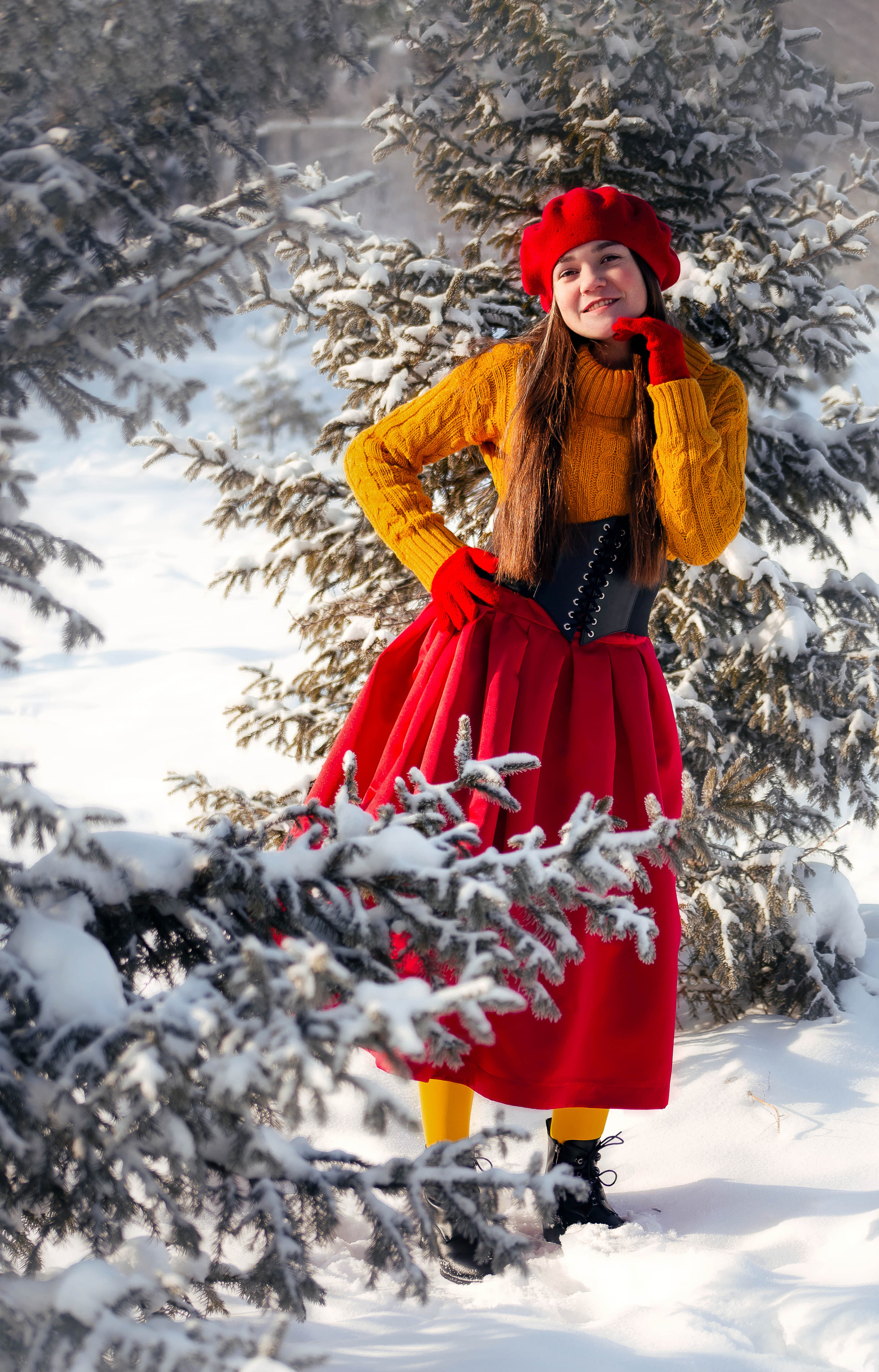 На коньках. Рыжий Фотограф Иркутск