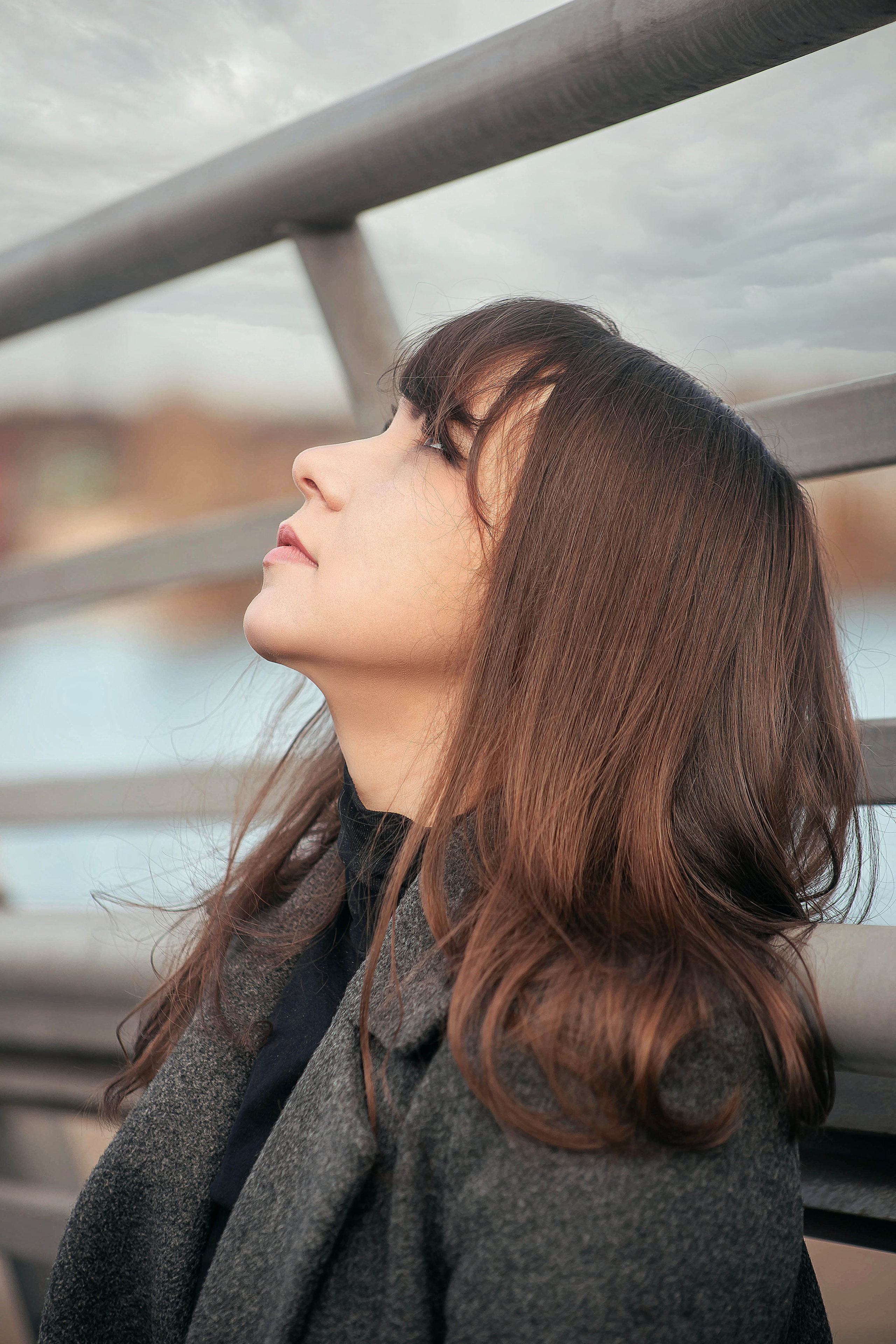 На мосту. Рыжий Фотограф Иркутск