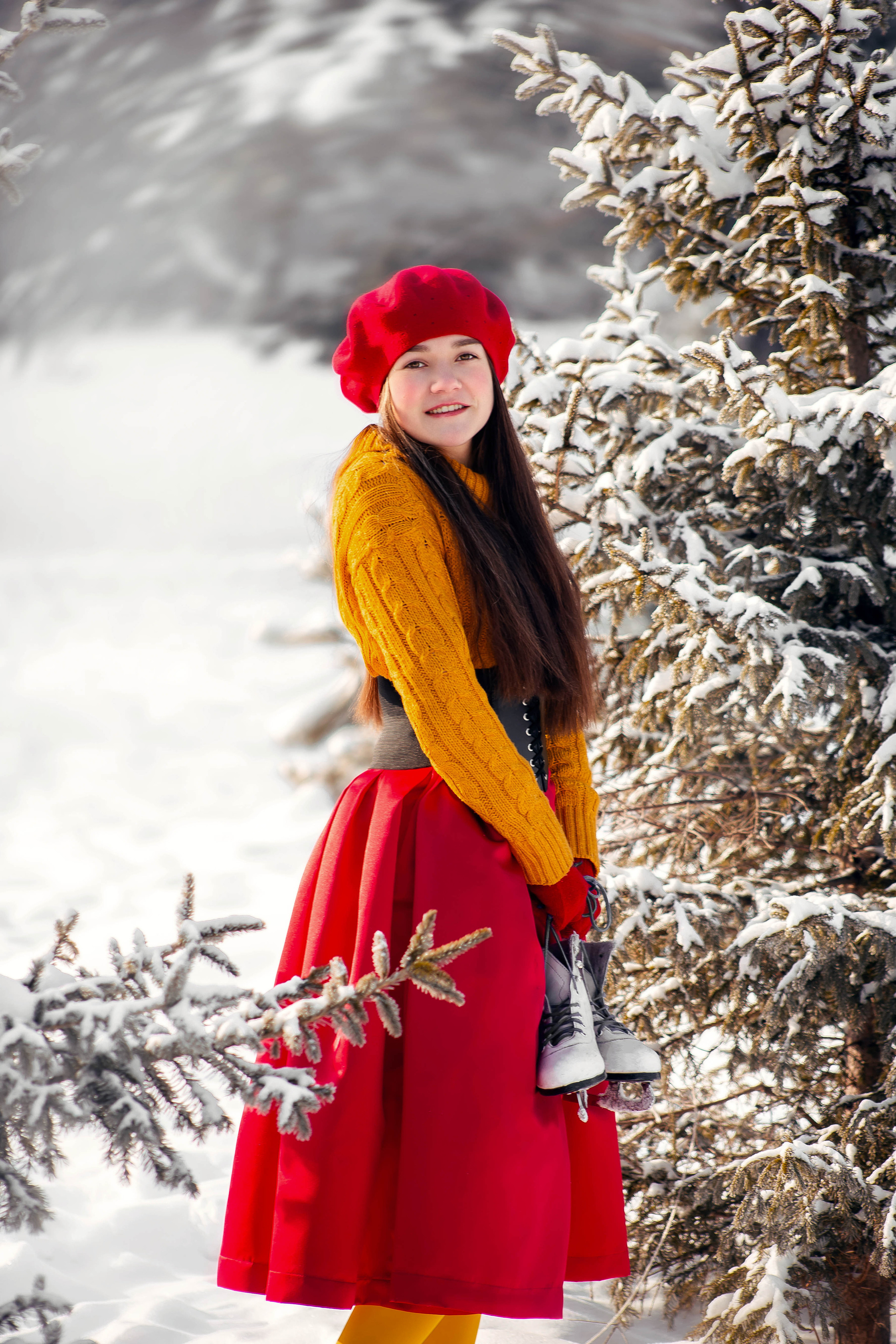 На коньках. Рыжий Фотограф Иркутск