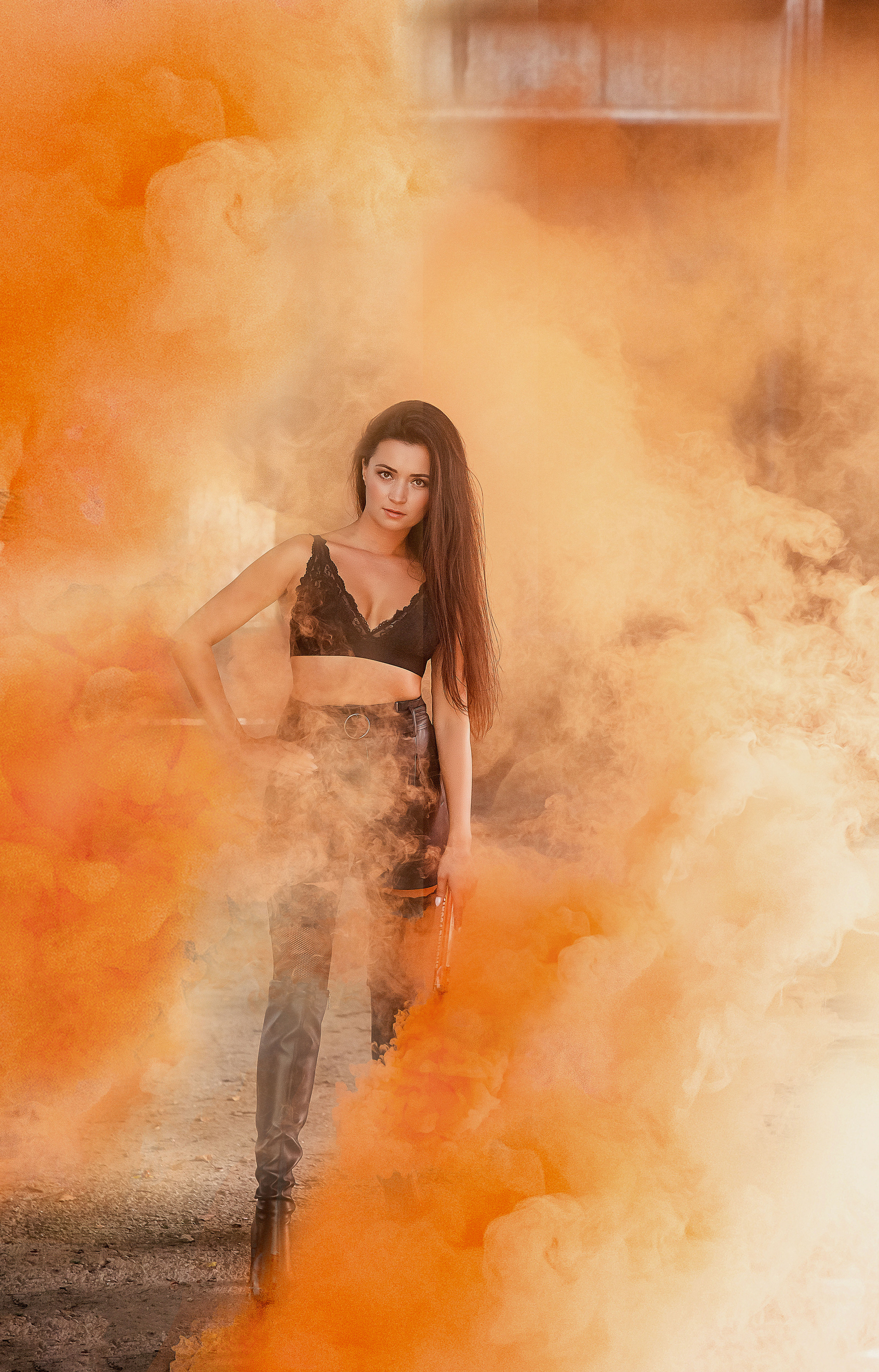 На заброшке. Рыжий Фотограф Иркутск