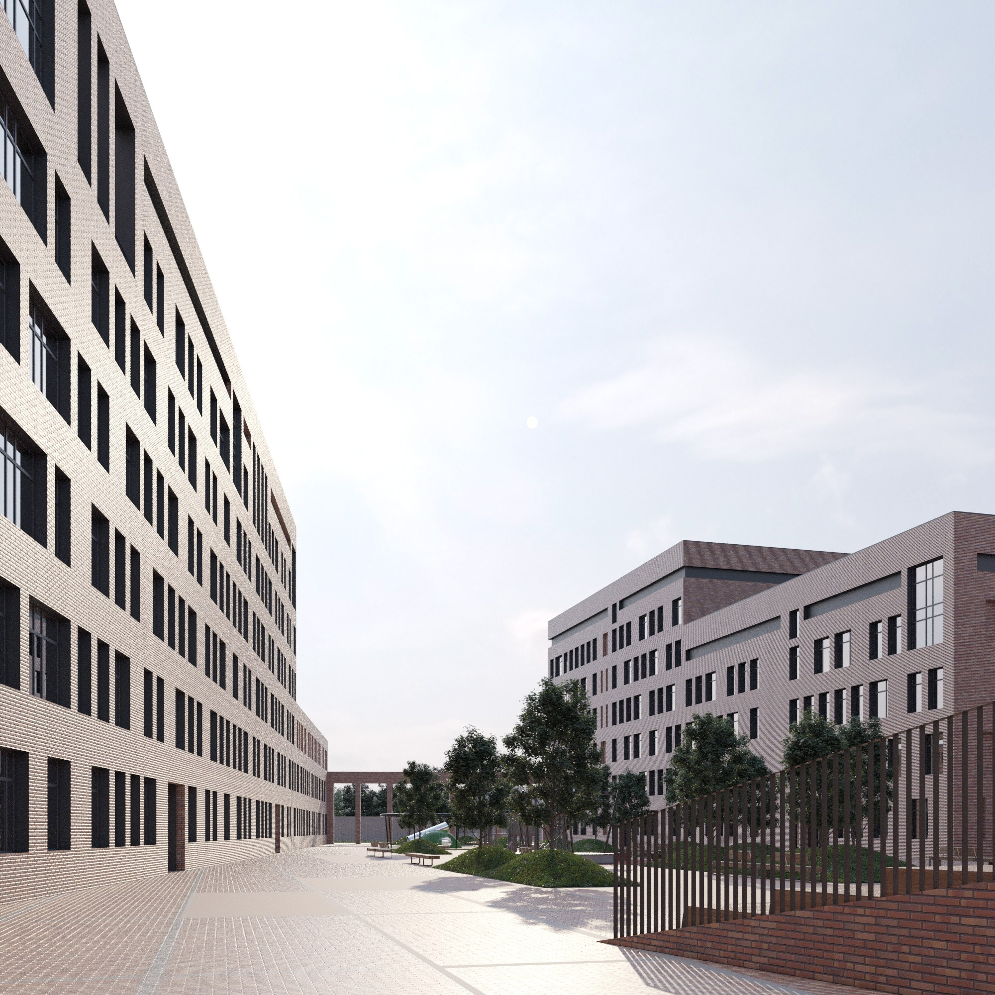 Многоквартирные дома / Dachnaya_GK Вариант 1. SAAS Селиванов Алексей Архитектурная Студия