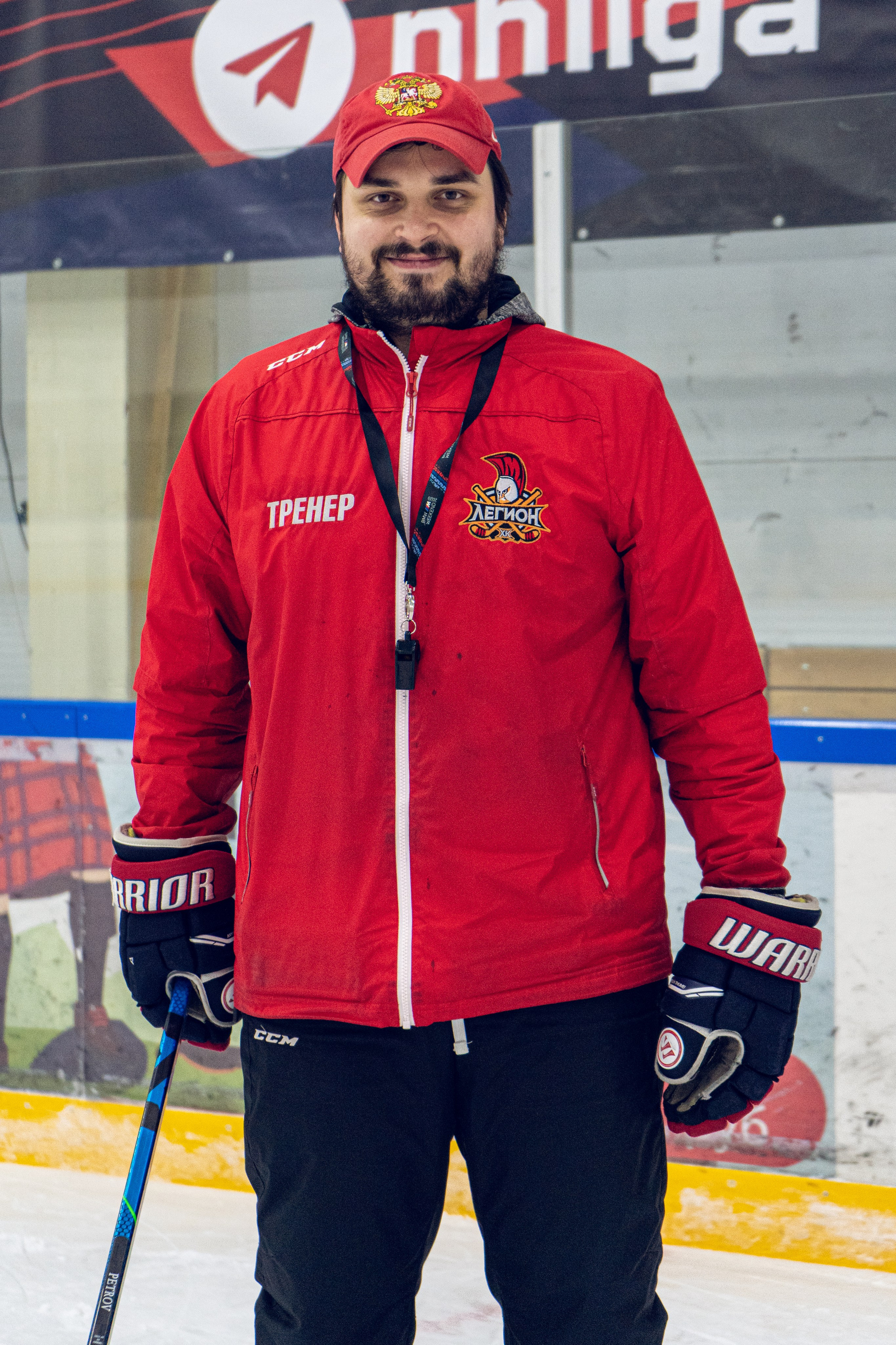 Тренировка по хоккею «ЦМКБ «Алмаз»