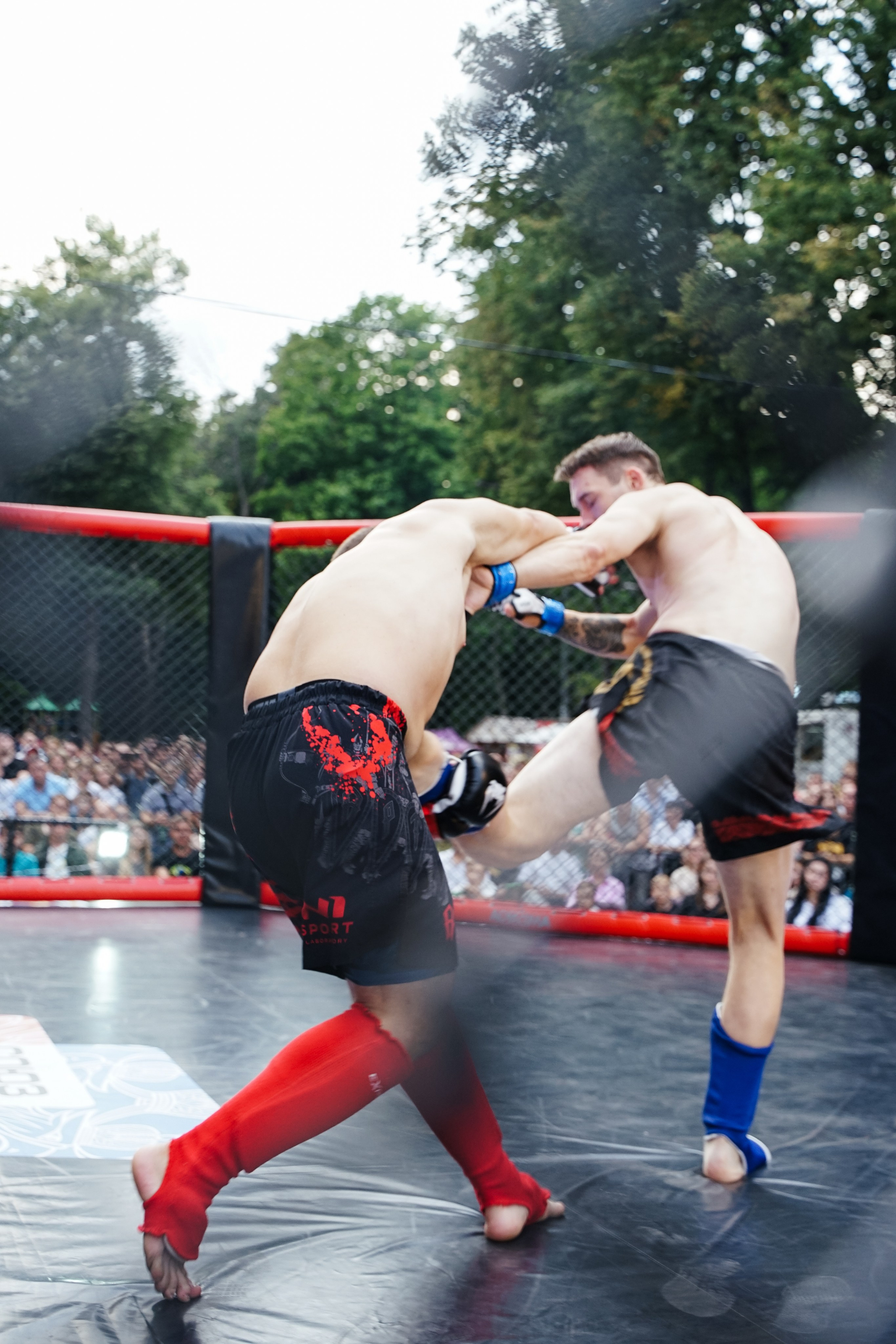 Вечер боев в ЦПКиО. Фотограф Надежда Погребняк | Рязань | Москва
