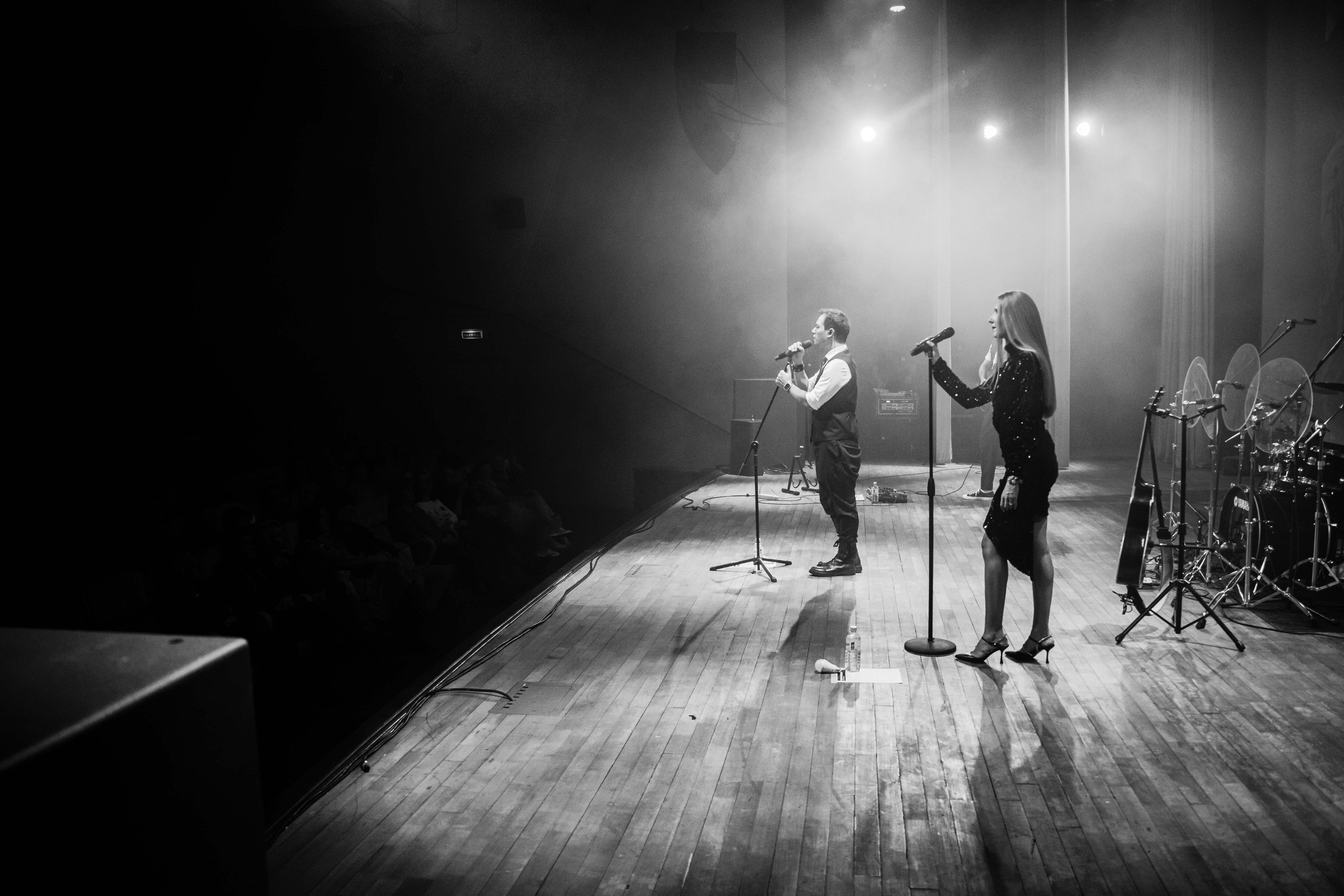 Концертное. ЧБ Фотограф Ольга Лесли