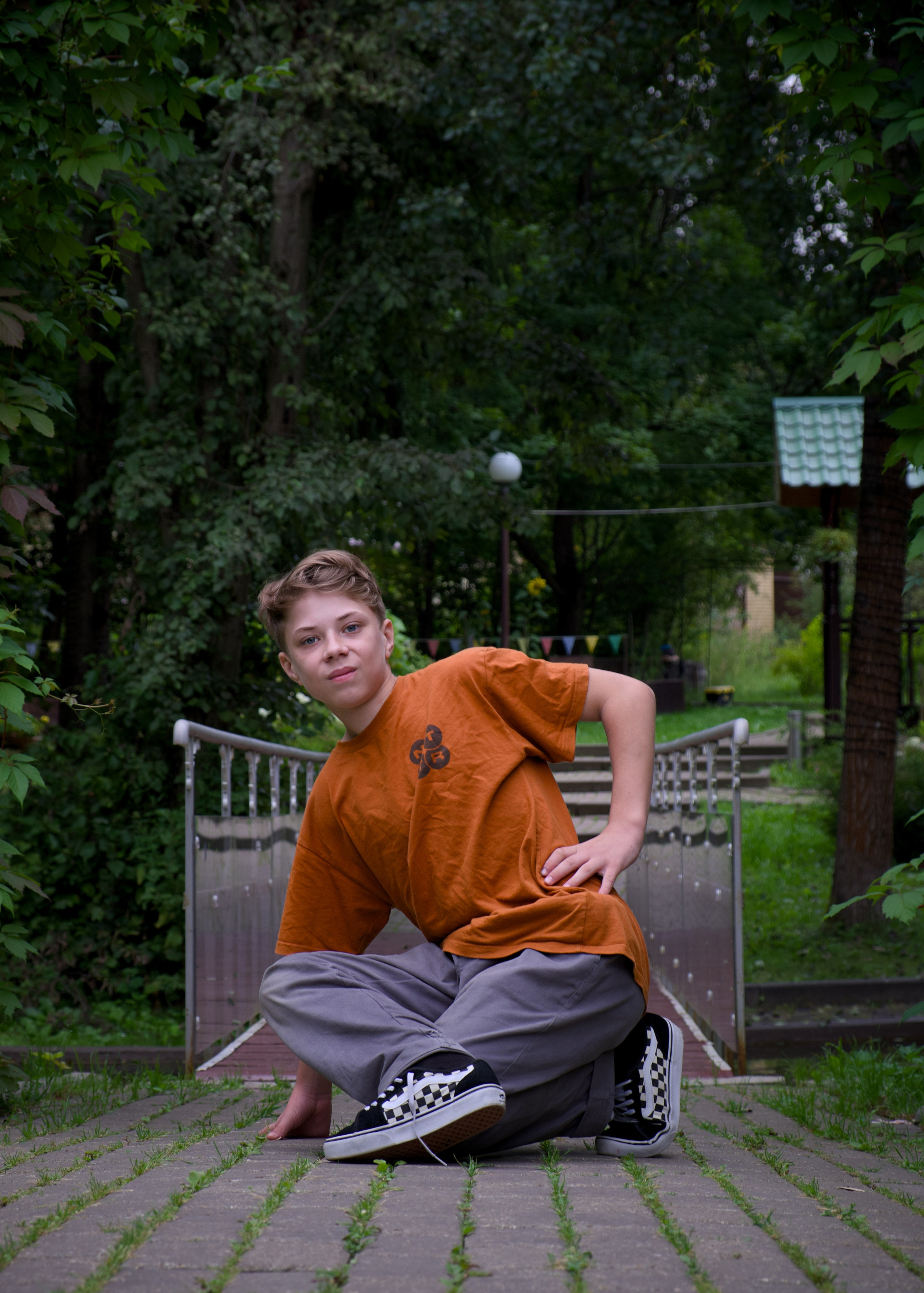 Юные брейкдансеры