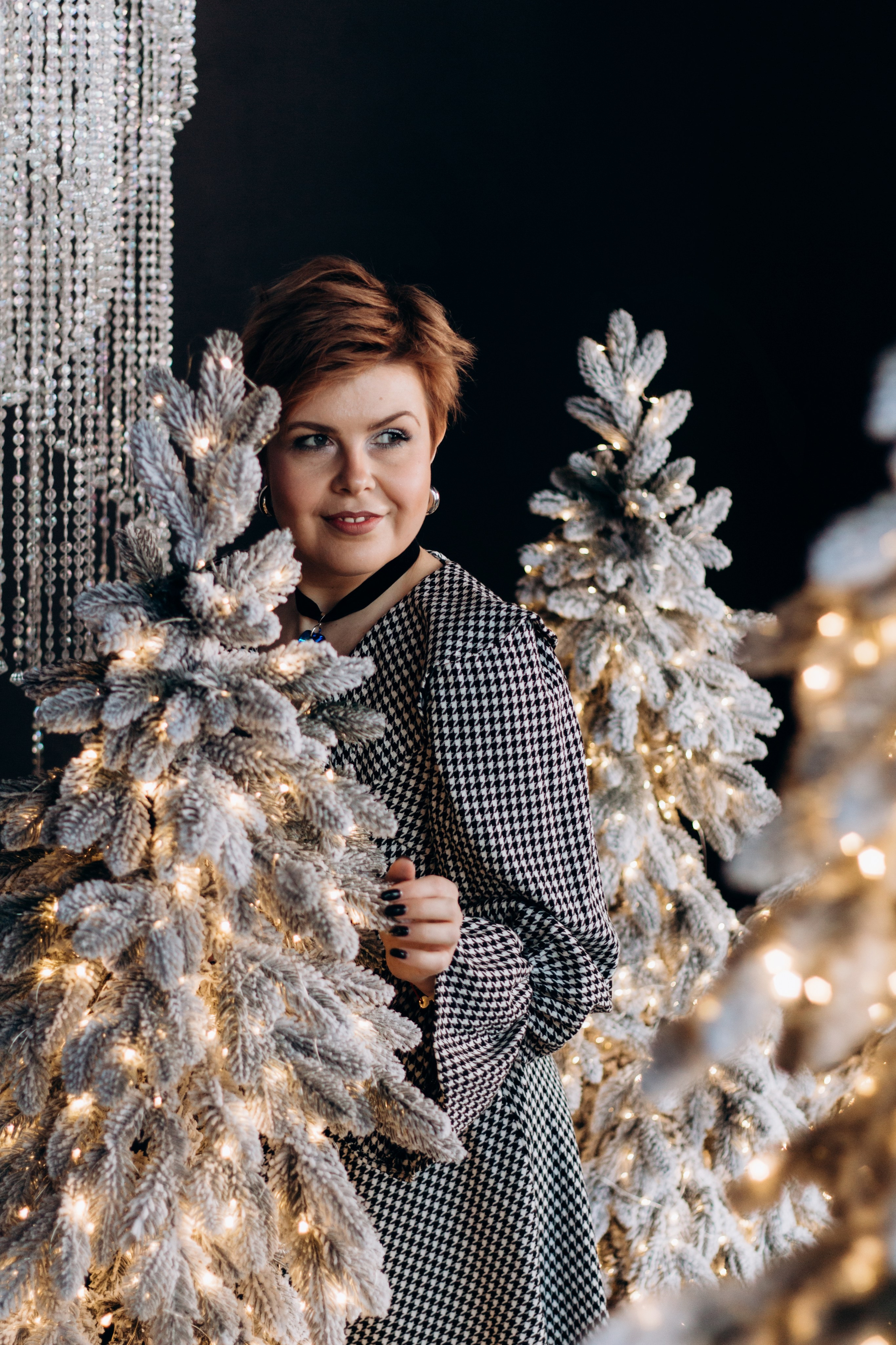 Анастасия. Портрет в студии. Новогодняя фотосессия Екатеринбург. Фотограф в Екатеринбурге Пойгина Елена