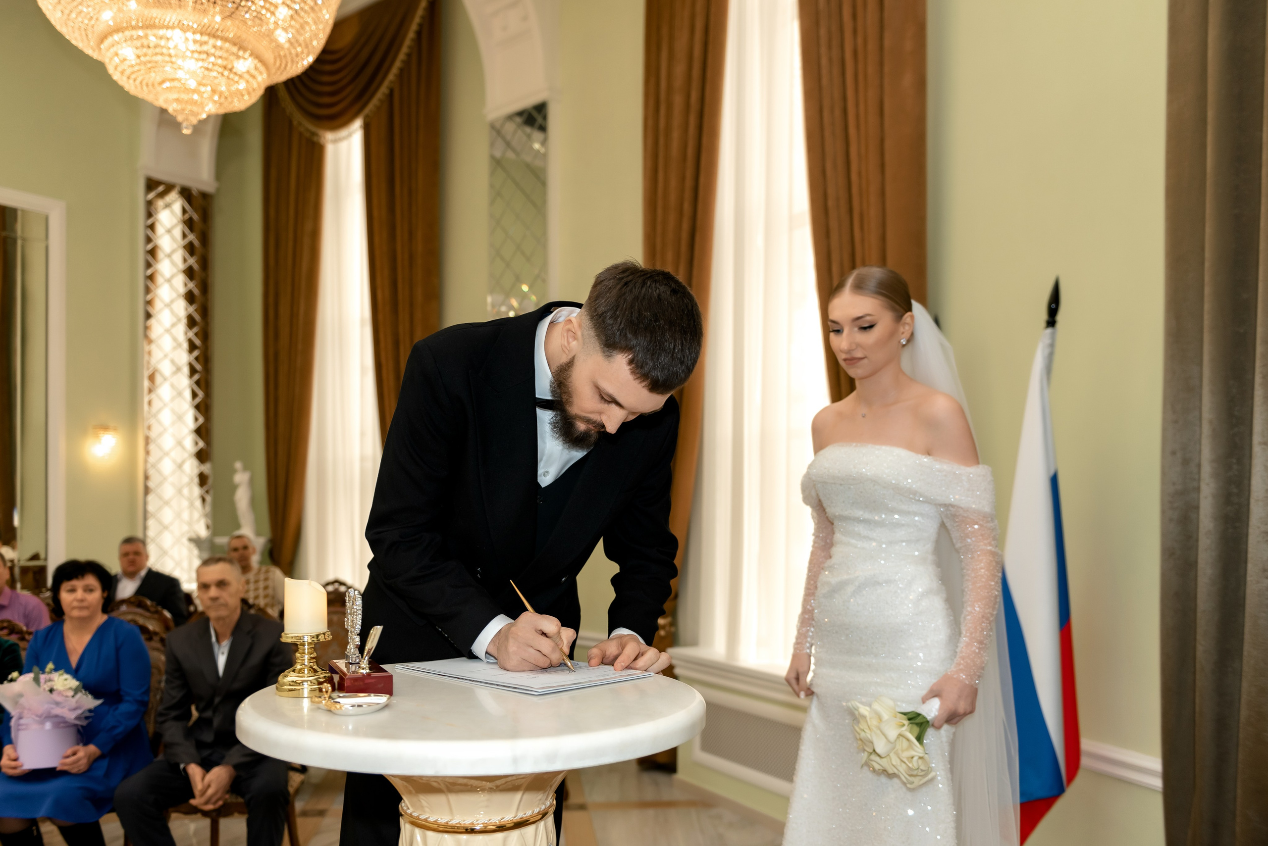 Вадим и Юлия. Свадебный и семейный фотограф в Алексеевке Марина Купреева