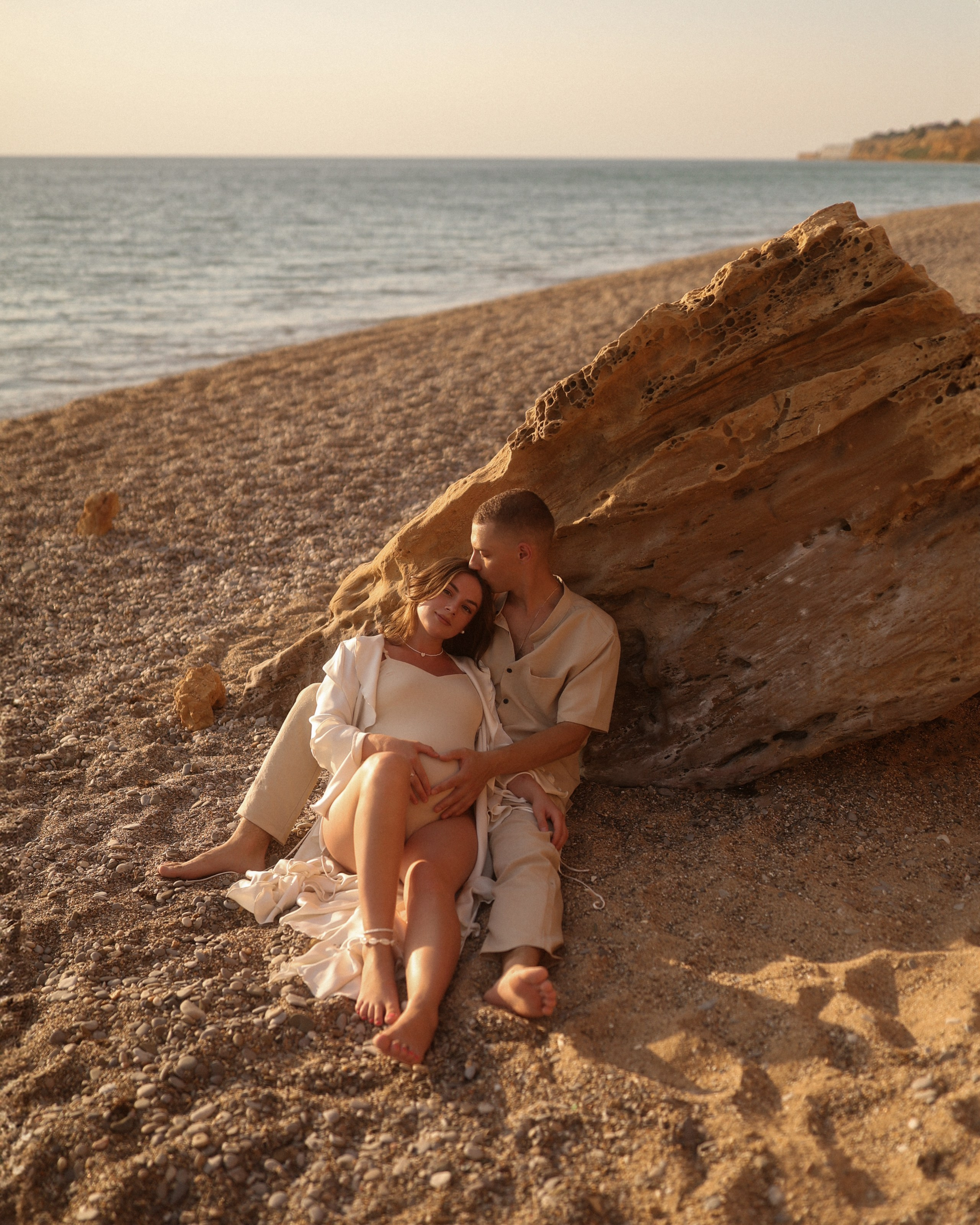 Беременность на закате. Фотограф в Севастополе и Крыму Артем Волобуев