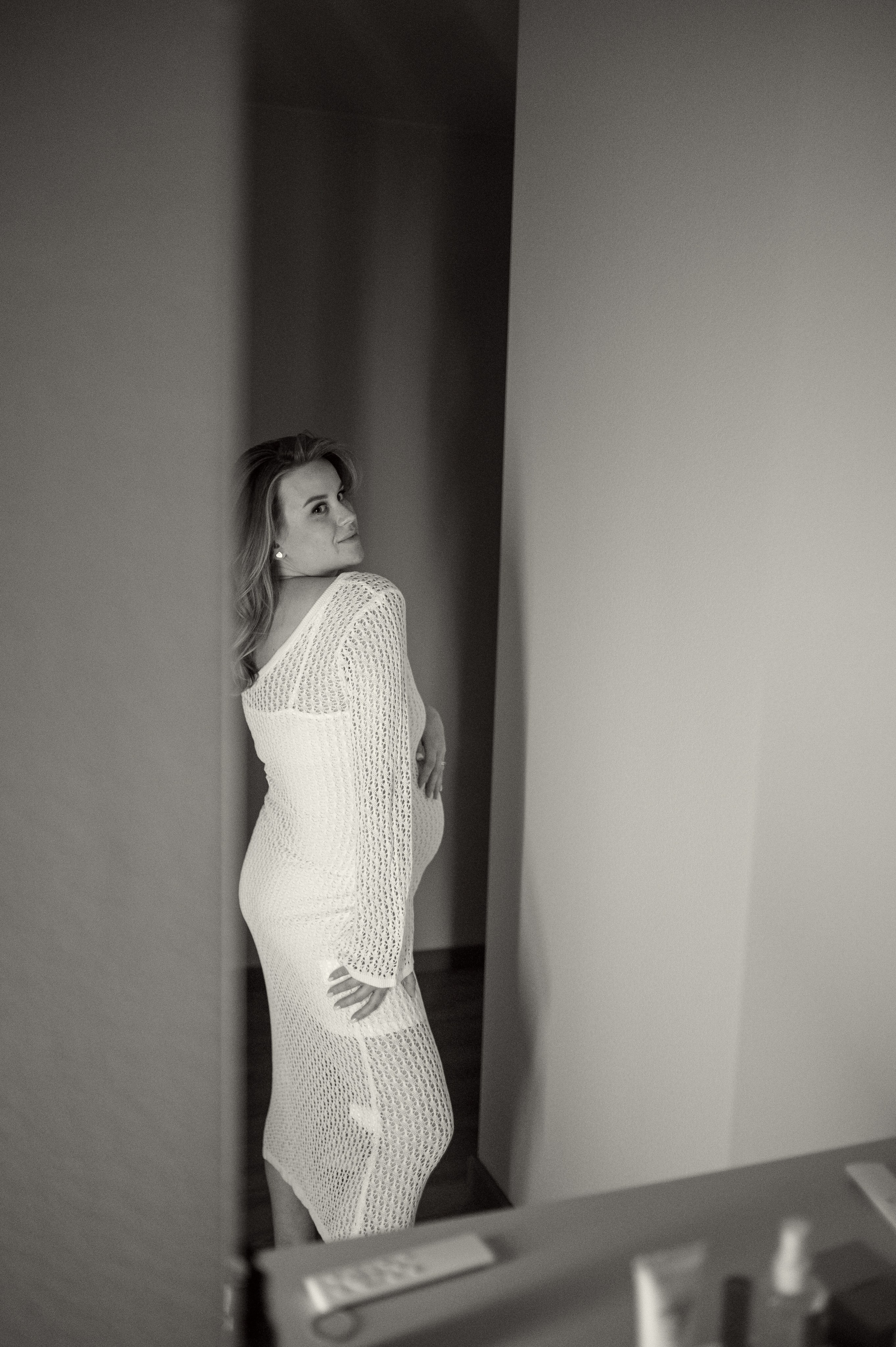 Домашняя фотосессия беременности. Семейная фотосессия Бутово Москва фотограф Алина Морщагина