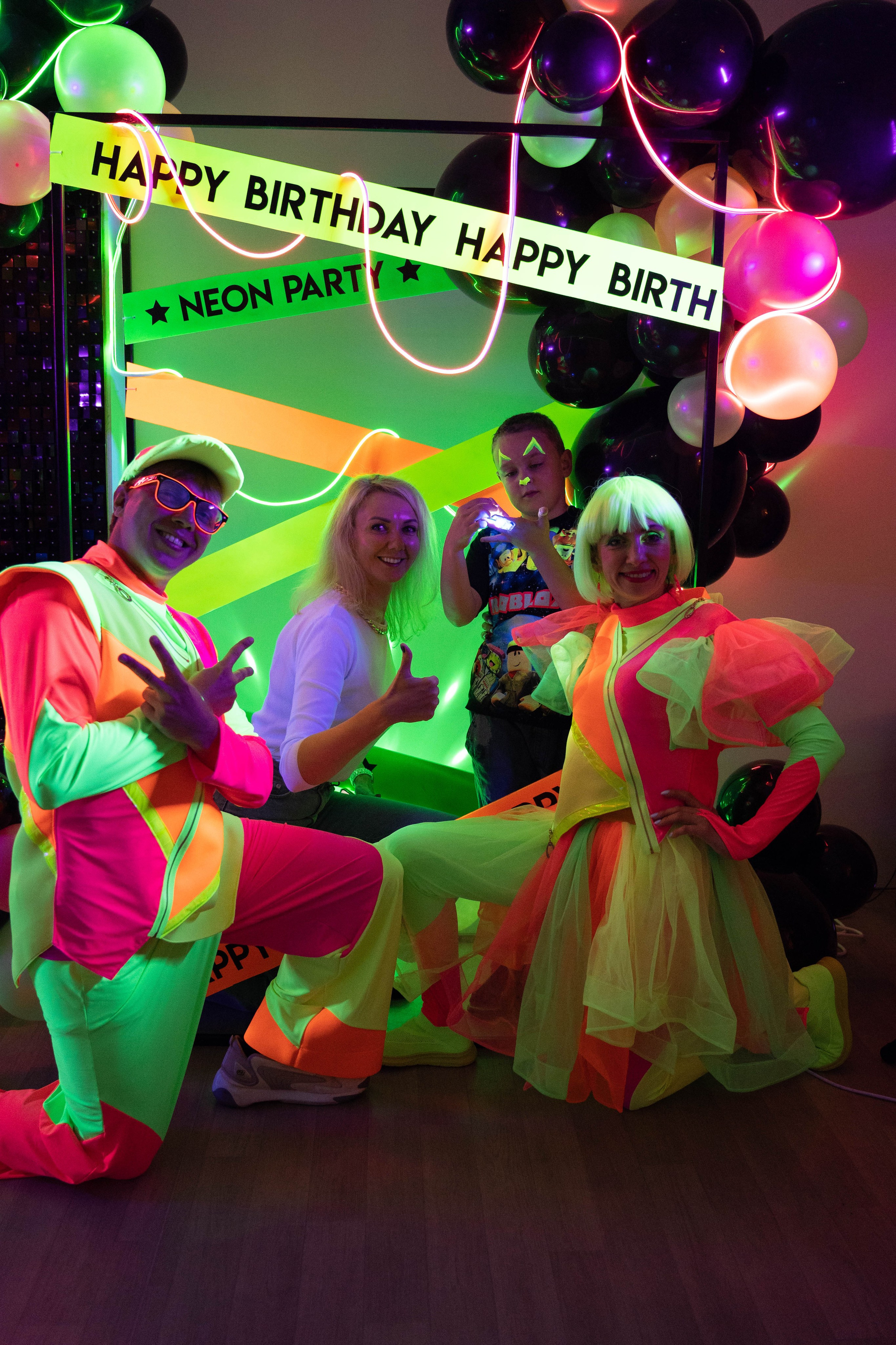 Неон Вечеринка. Фото / Видеосъемка в Москве