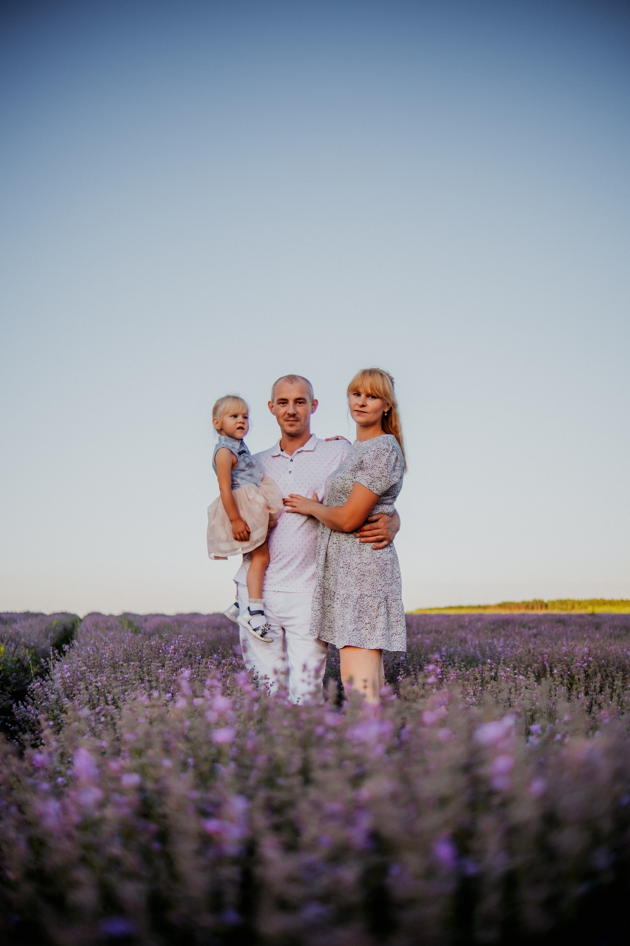 Семейная съемка в лованде. Nattie.ph