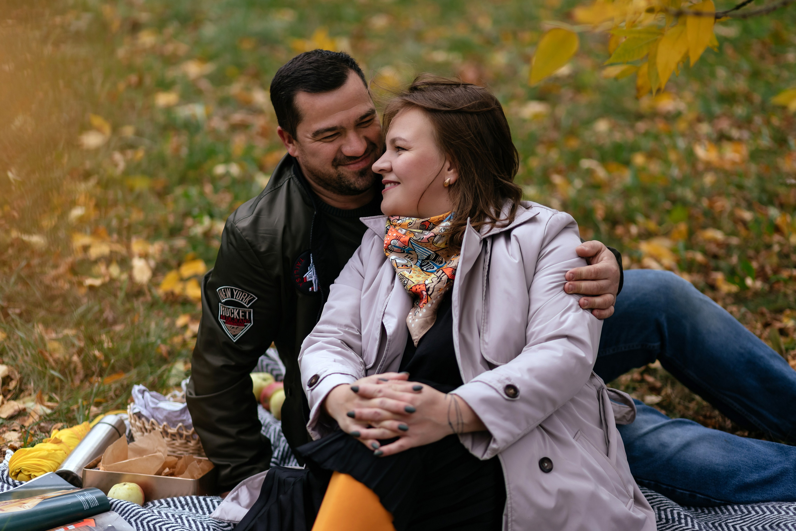 Осенний пикник. Семейный фотограф в Минске Приболовец Светлана