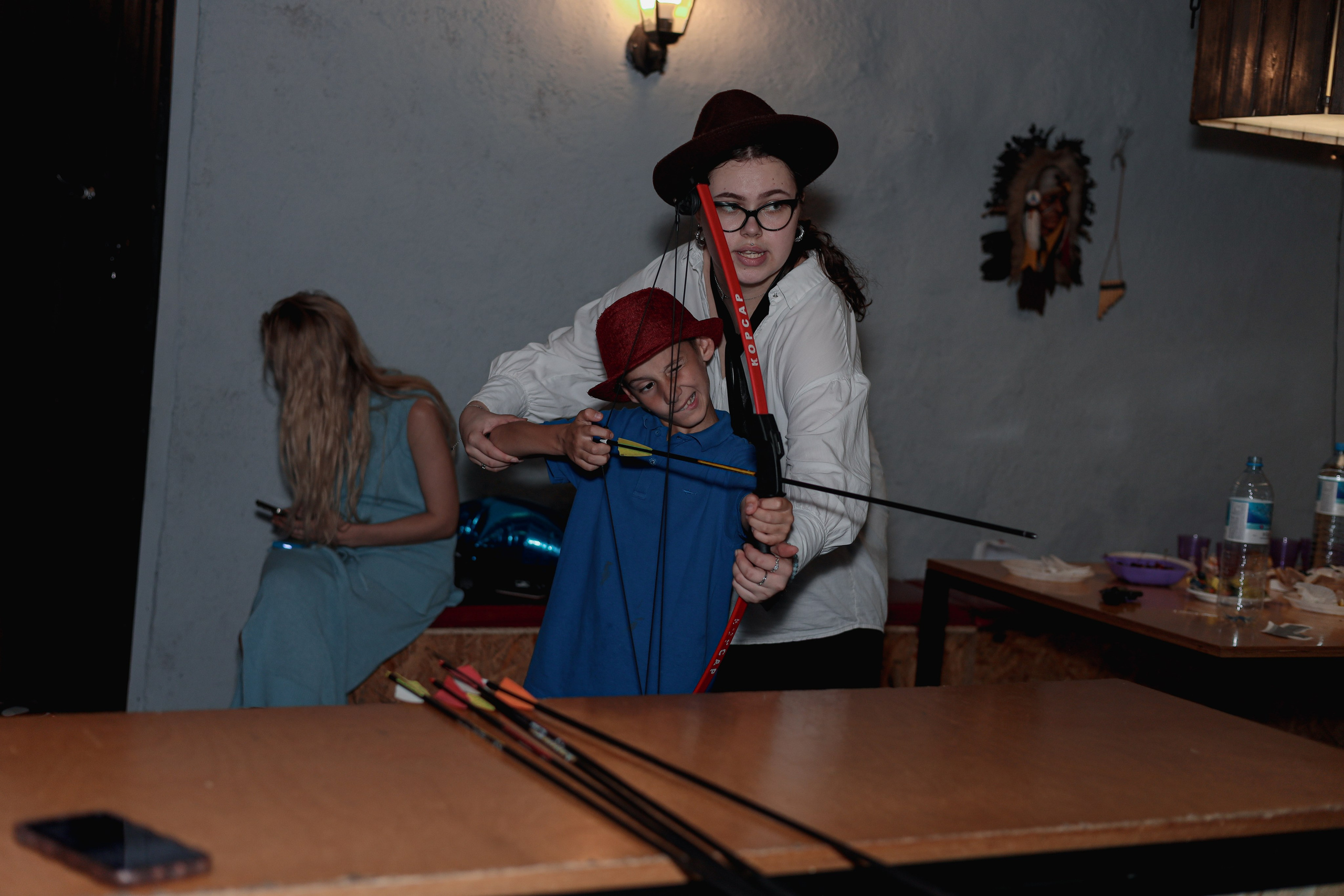 День рождение в стрелковом клубе. Фотограф Надршина Лилия