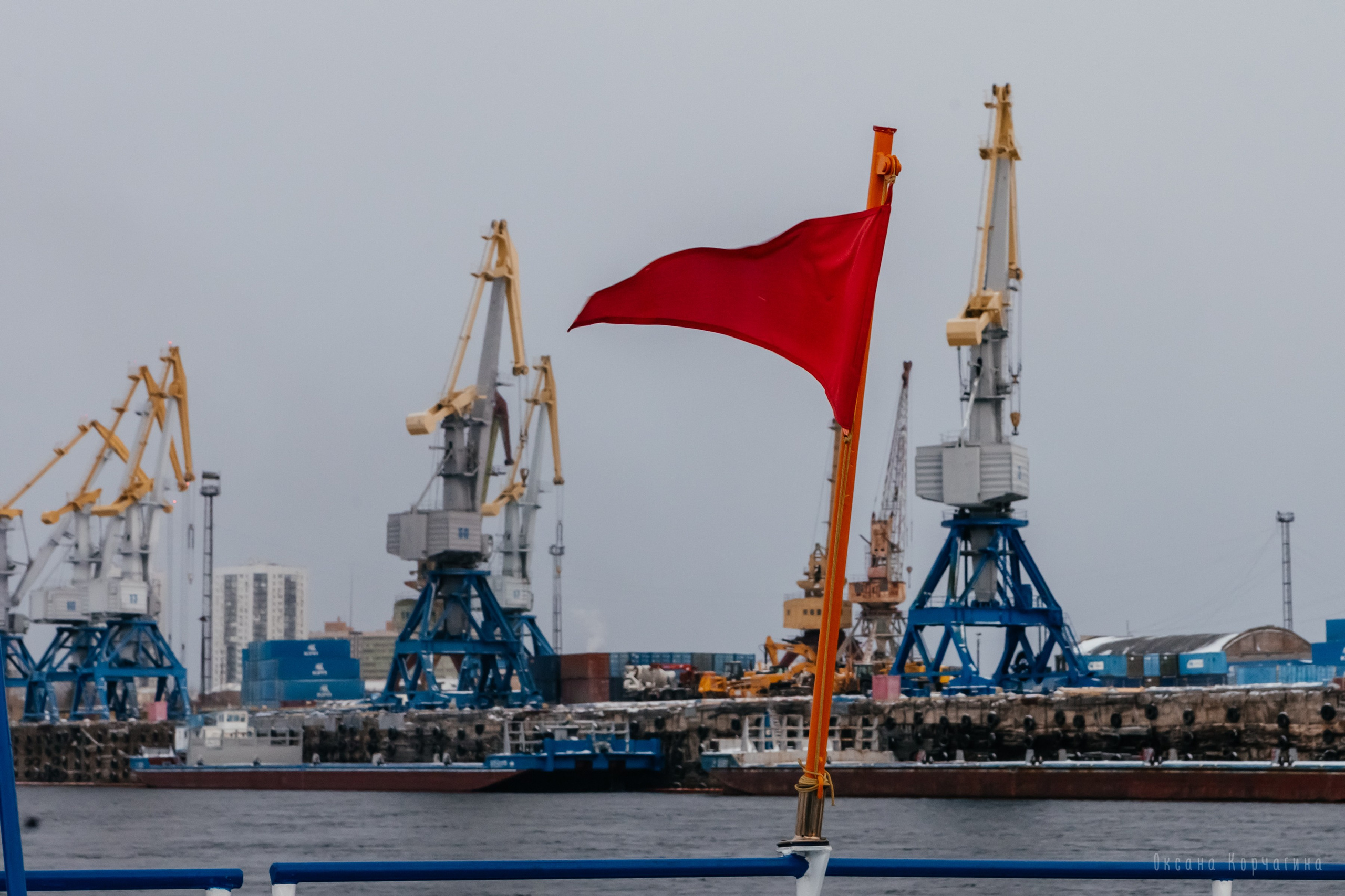 Судоремонтный центр. Фотограф в Красноярске Оксана Корчагина