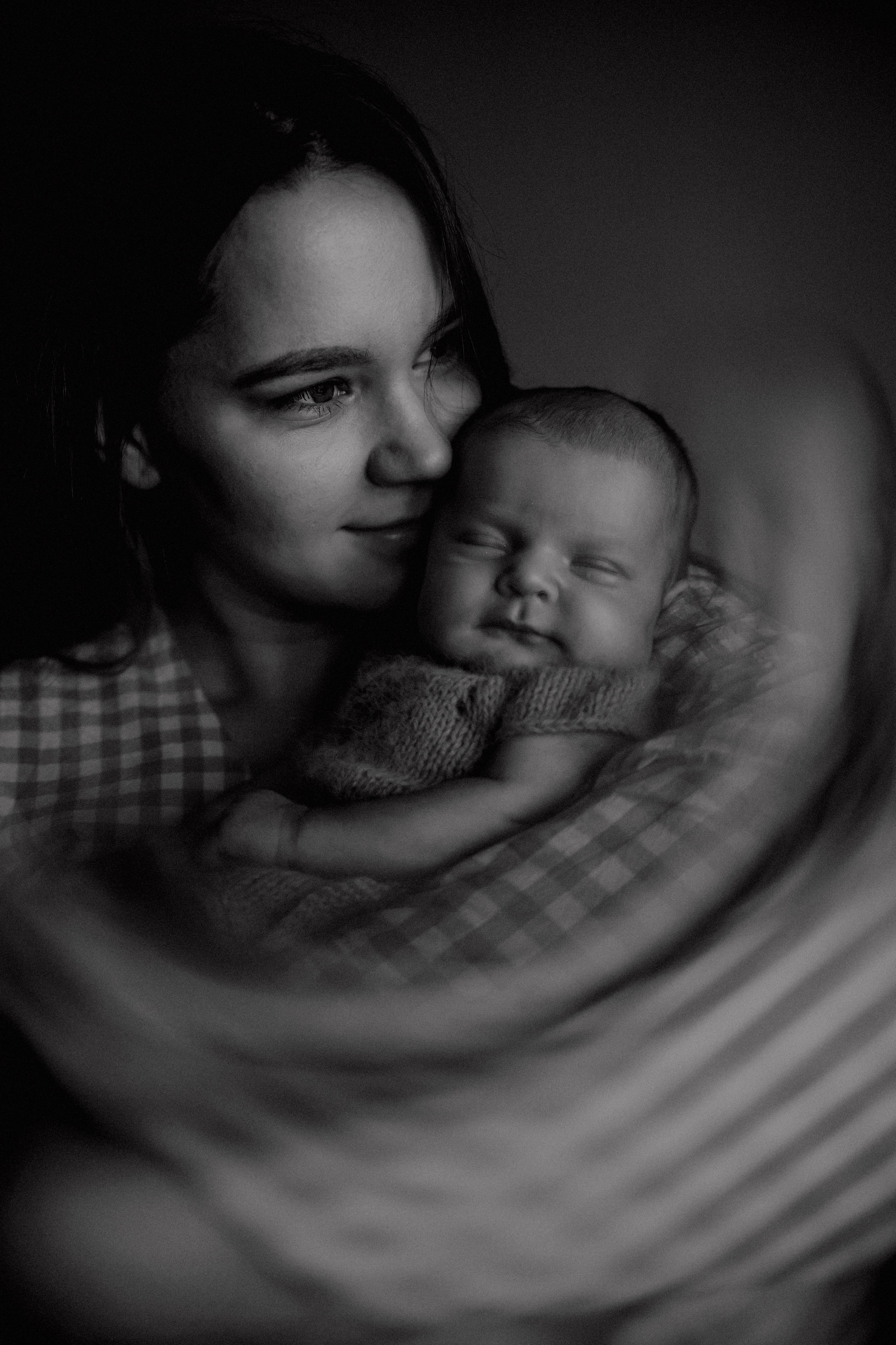 Первая фотосессия крошки Василисы. Семейный фотограф в Москве и Люберцах Юлия Гуськова