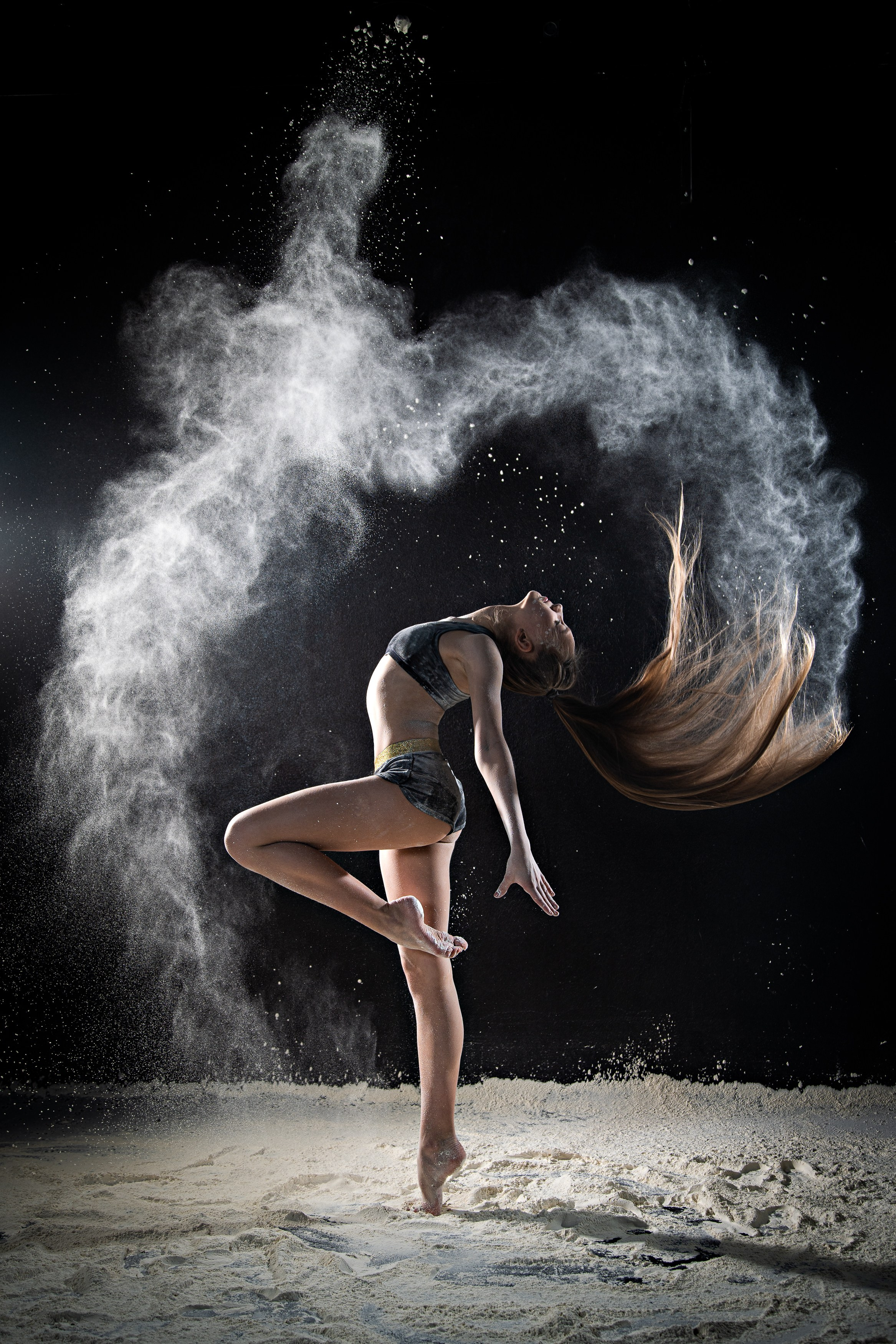 Фотопроект с мукой. Профессиональный фотограф в Москве Марина Григорьева