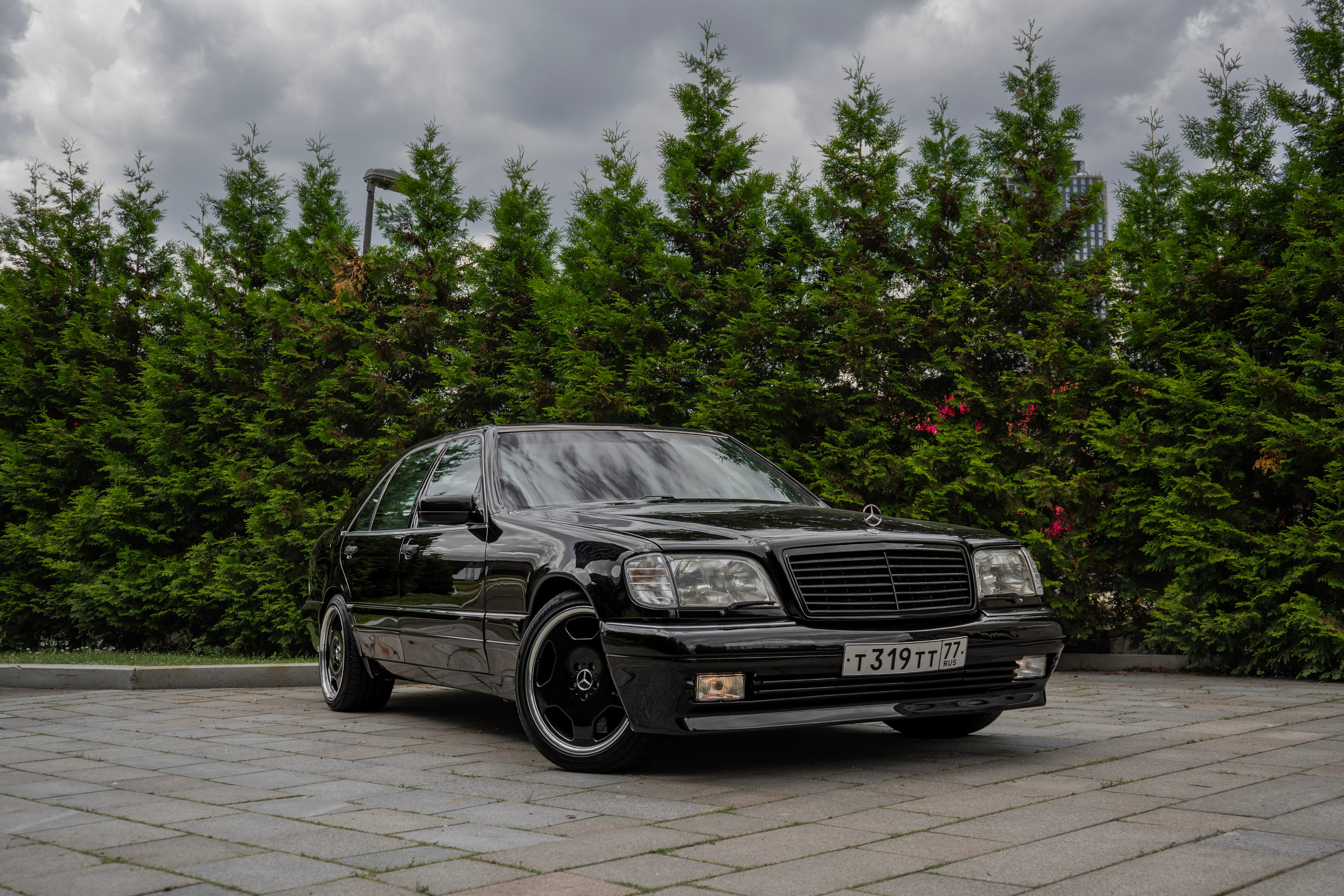 Mercedes W140. Автомобильный фотограф Ногинск Денис Городок