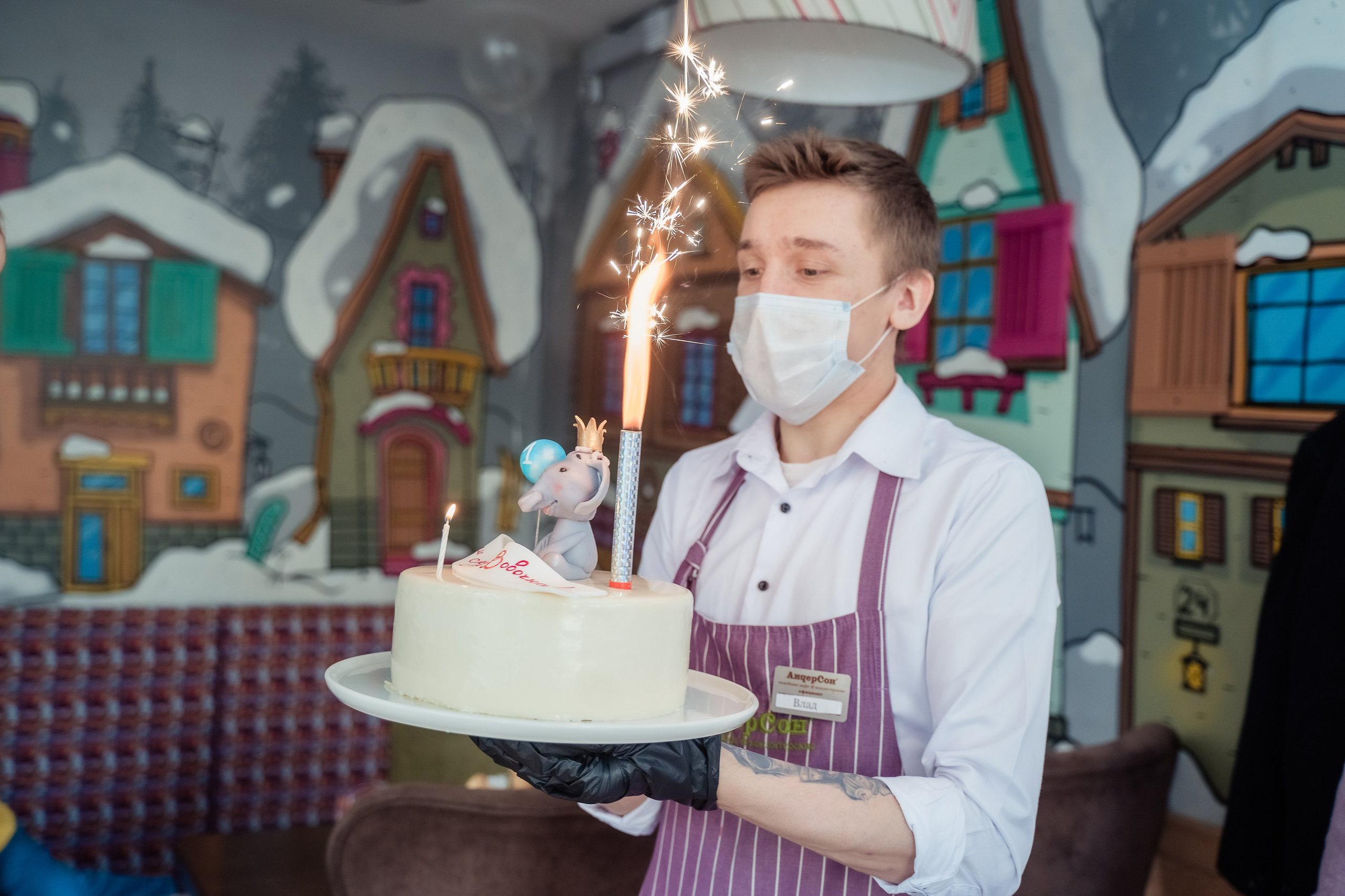 Детский день рождения в Москве — профессиональная фотосъемка праздника