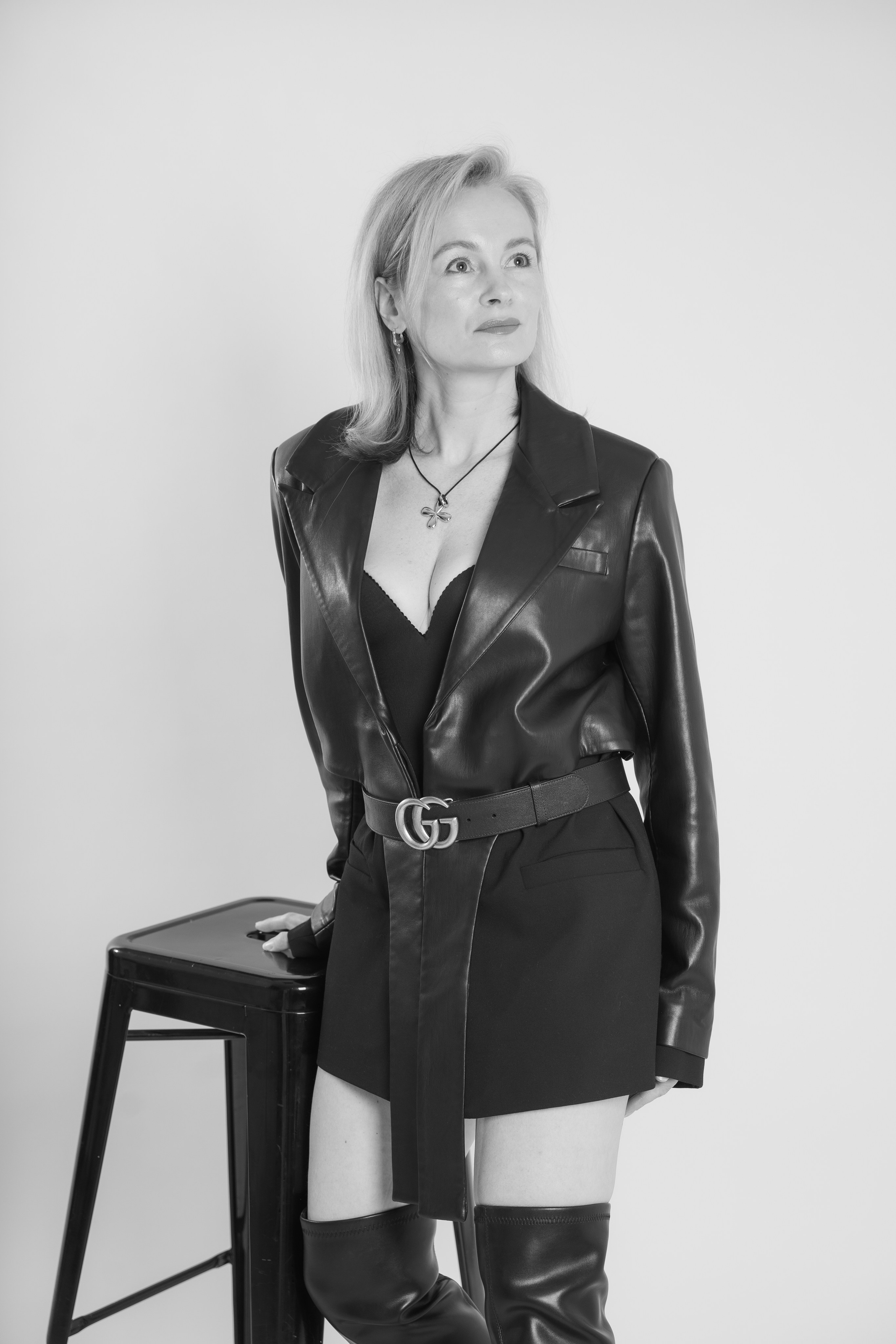 Черно-белая фотосессия