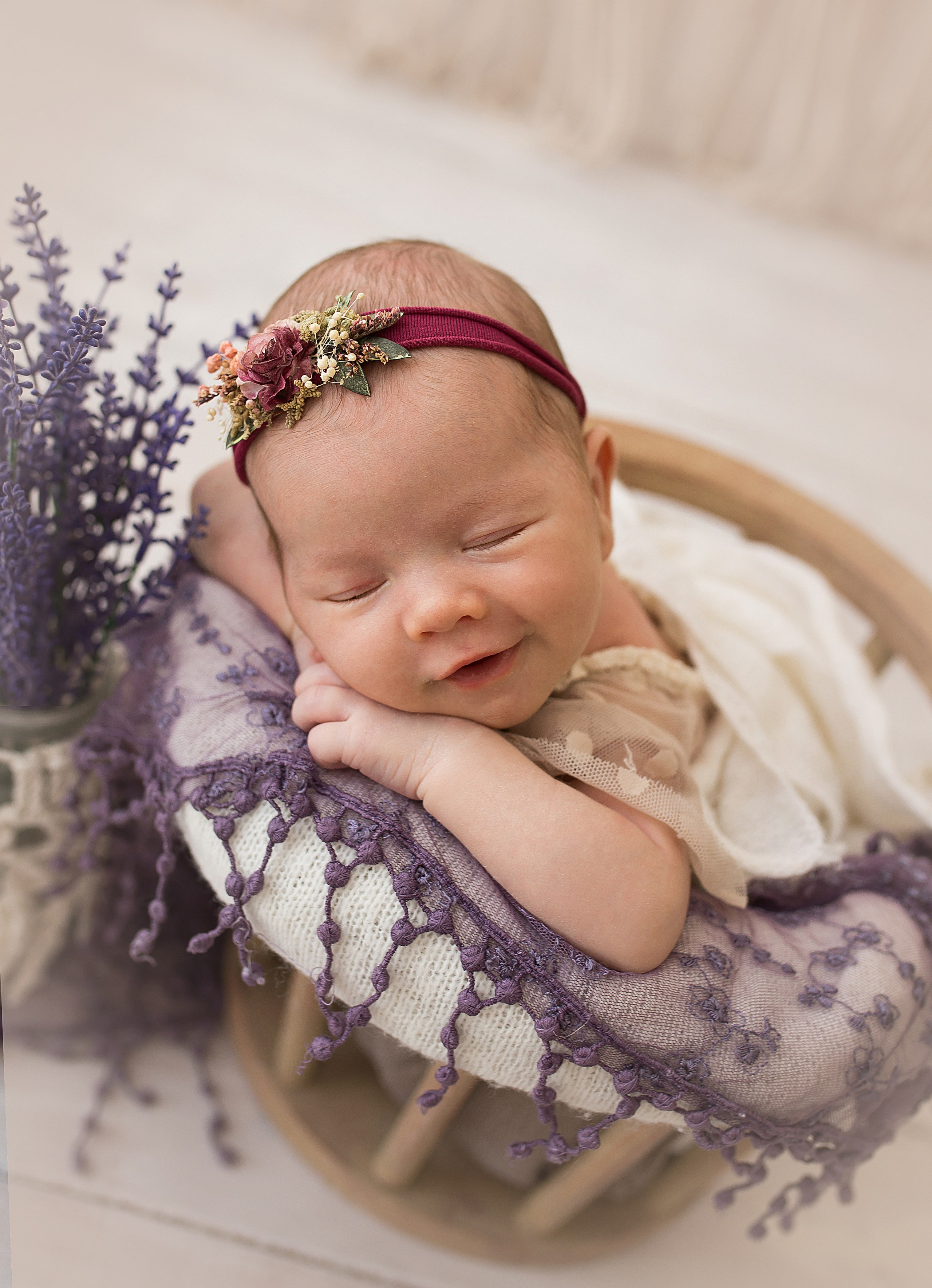 Фотосессия новорождённого. Фотограф новорождённых малышей и детский фотограф В Казани Лана Максим