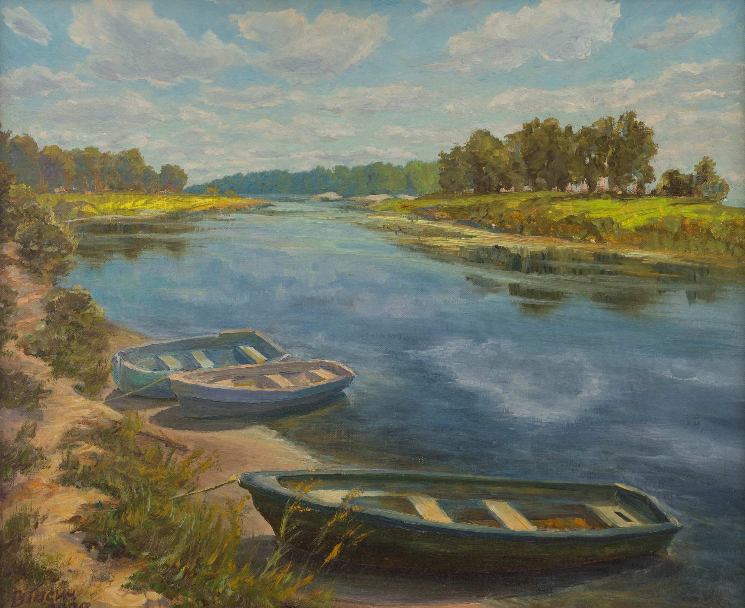 Пейзаж / Landscape. Художник Василий Гасич