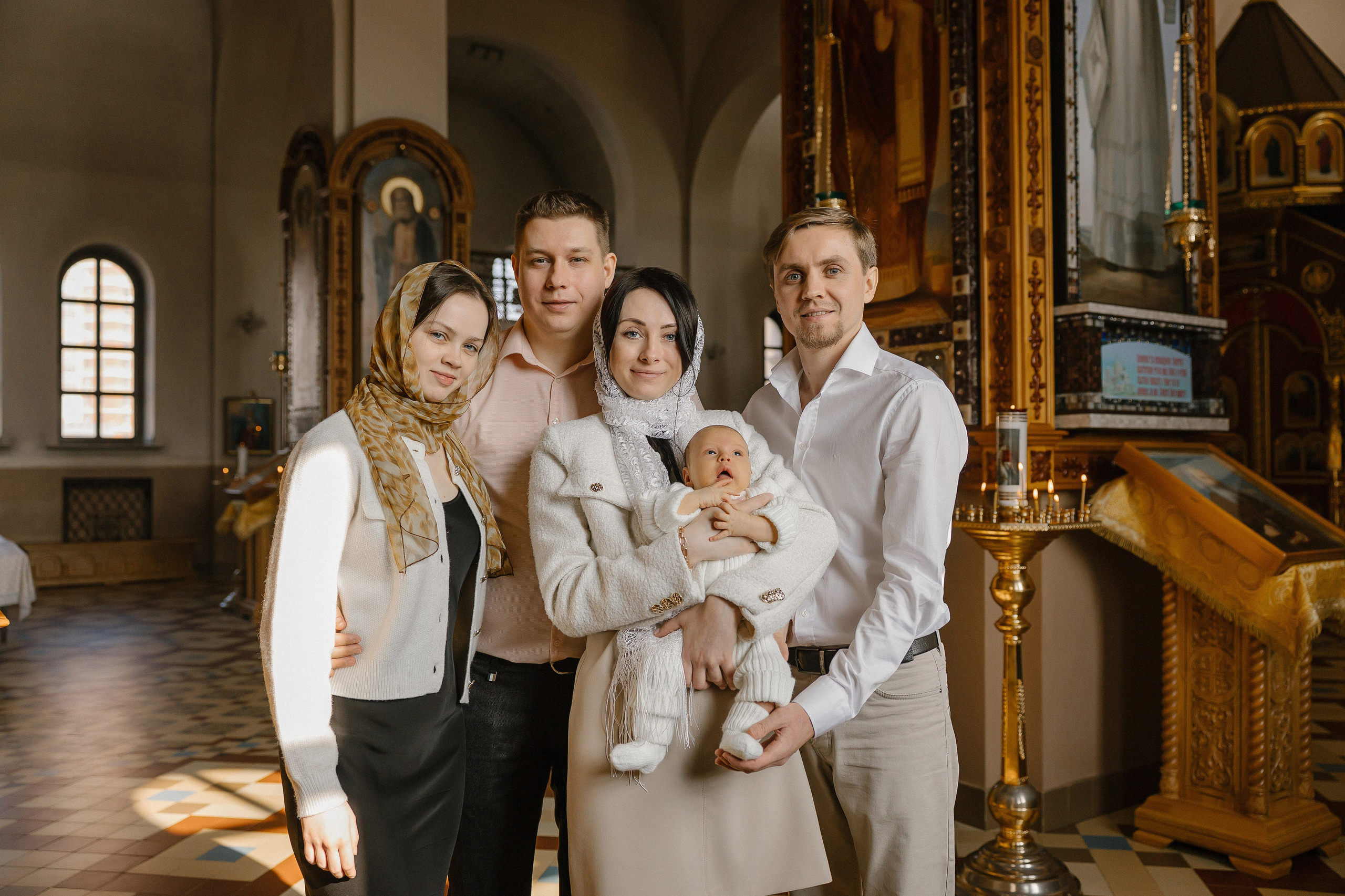 Крестины Анны. Фотограф Олеся Жомер