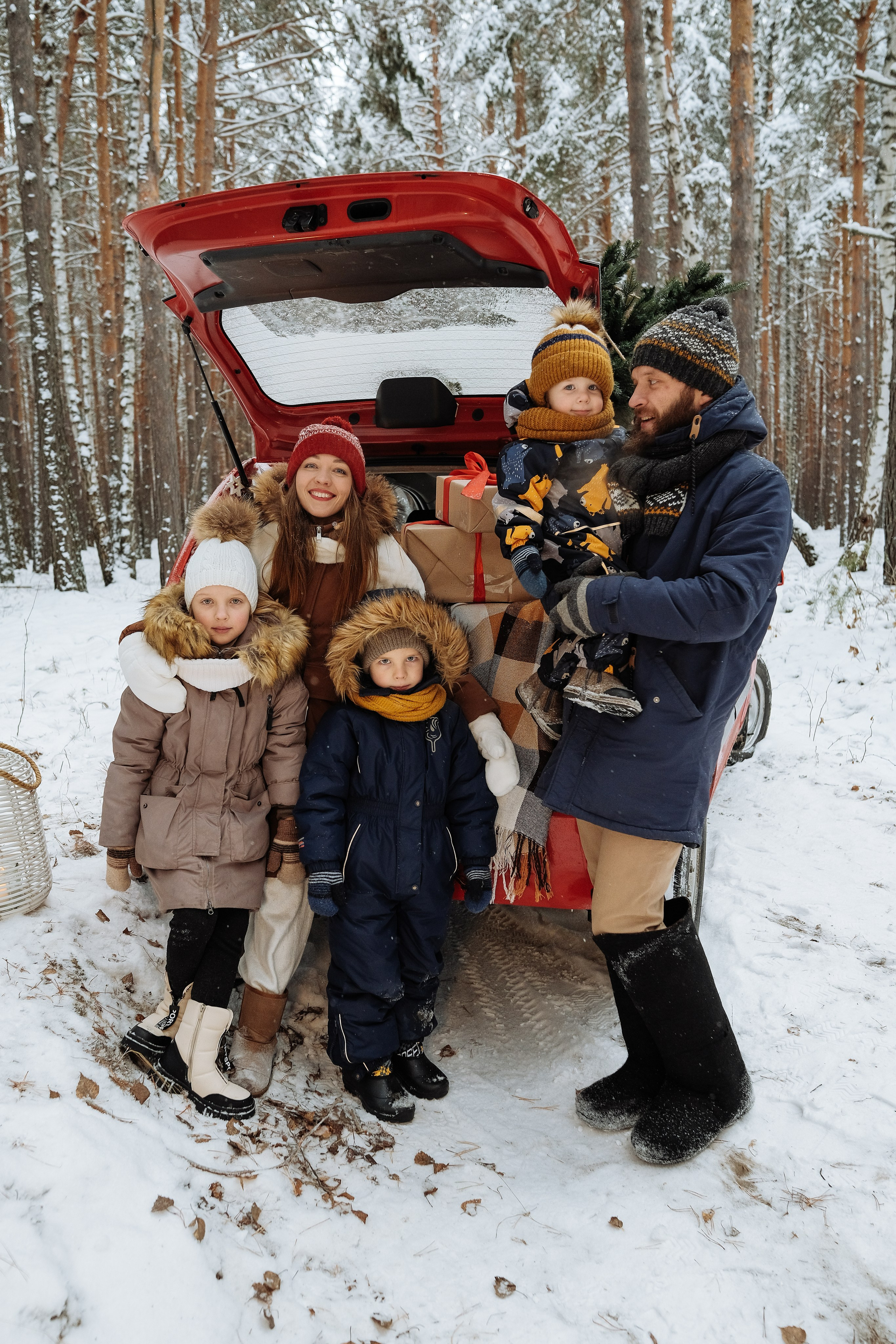 новогодняя фотосессия семейная - снимаю фото и видео на камеру, опыт 11 лет